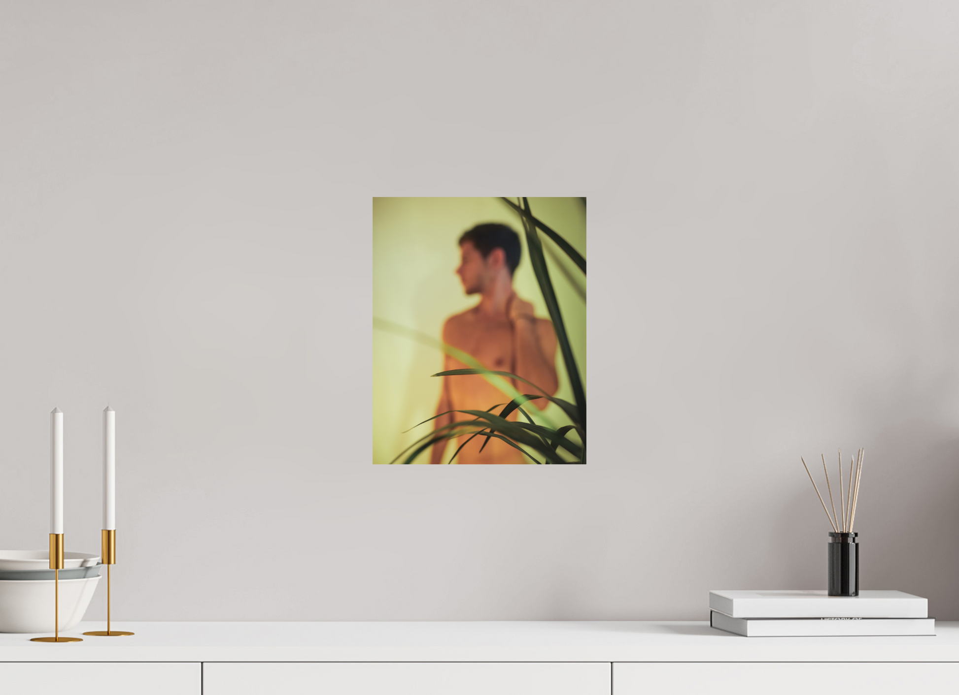 10 x 12.5″, Giclee Matt Photo Rag Flora and Fauna (Green) Fine Art Print