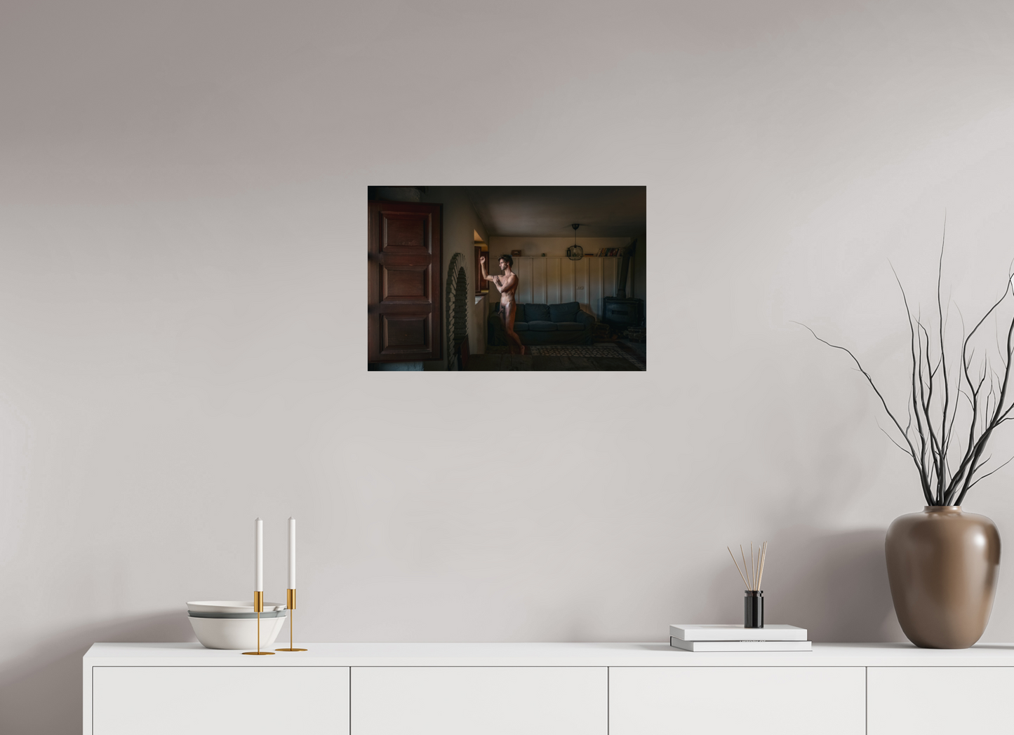 24 x 16″, Giclee Pearl Cabin Life