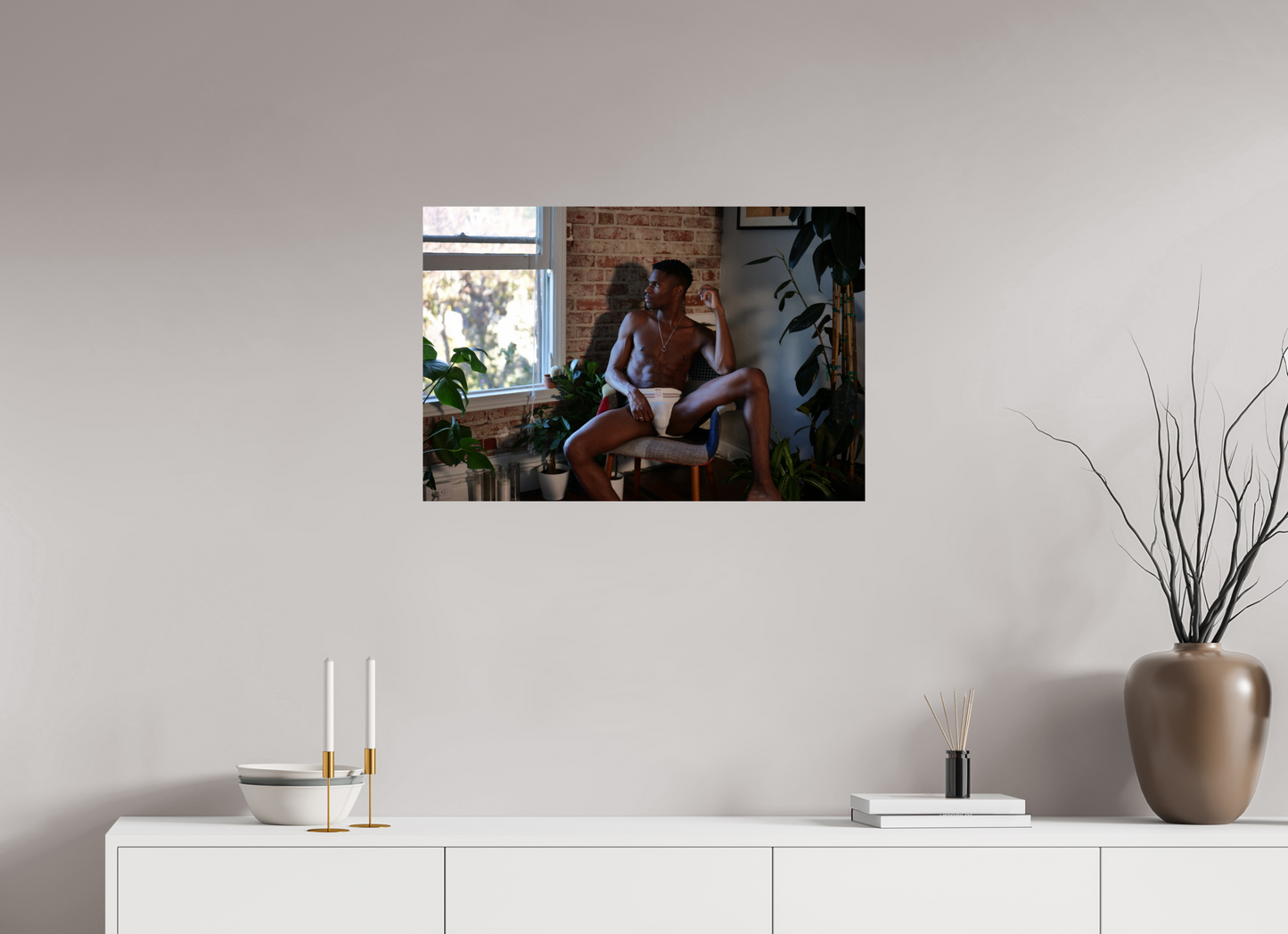 30 x 20″, Giclee Pearl Isaiah Taye in LA - Fine Art Print