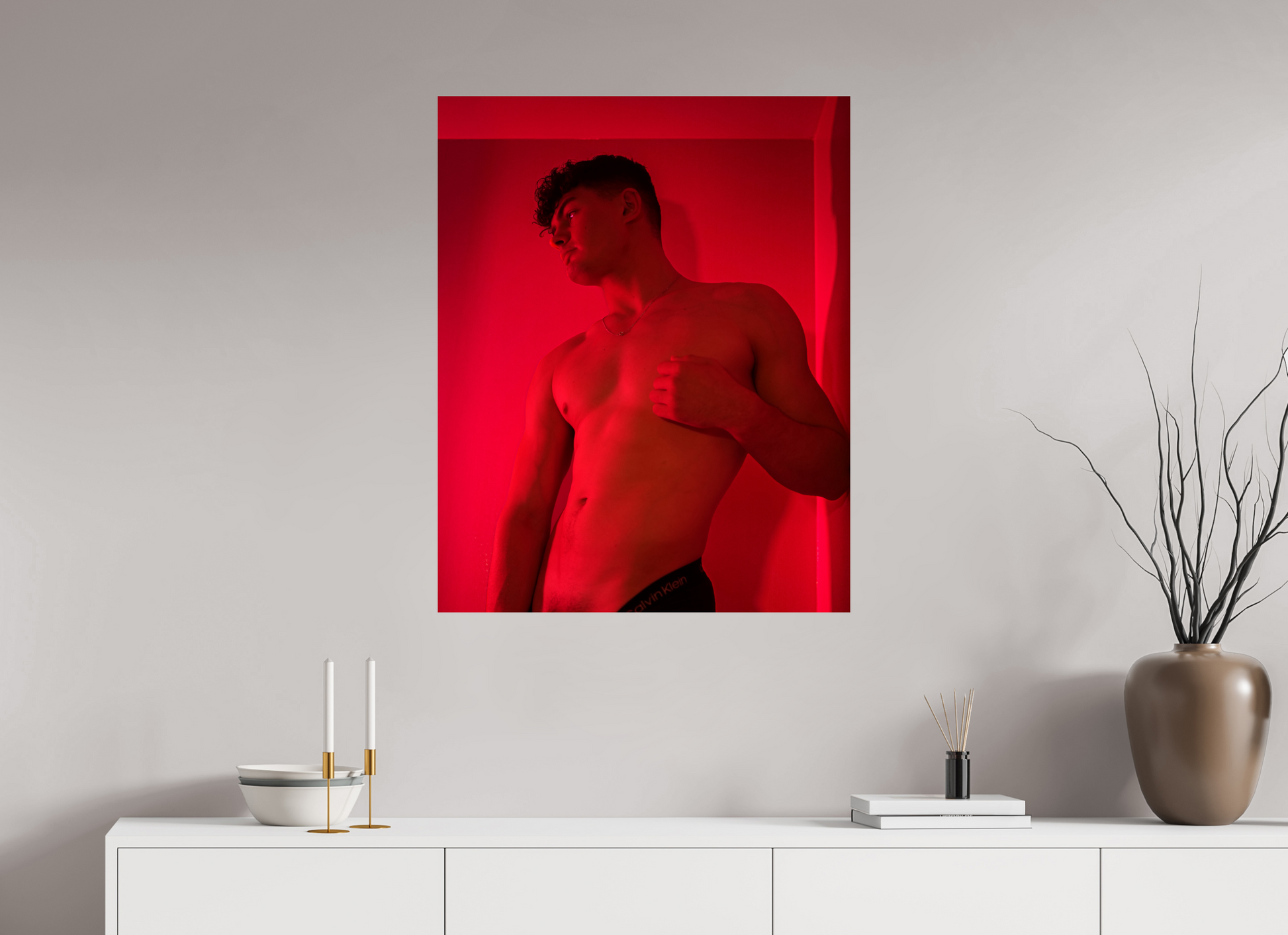 28 x 35″, Giclee Pearl Seeing Red - Fine Art Print