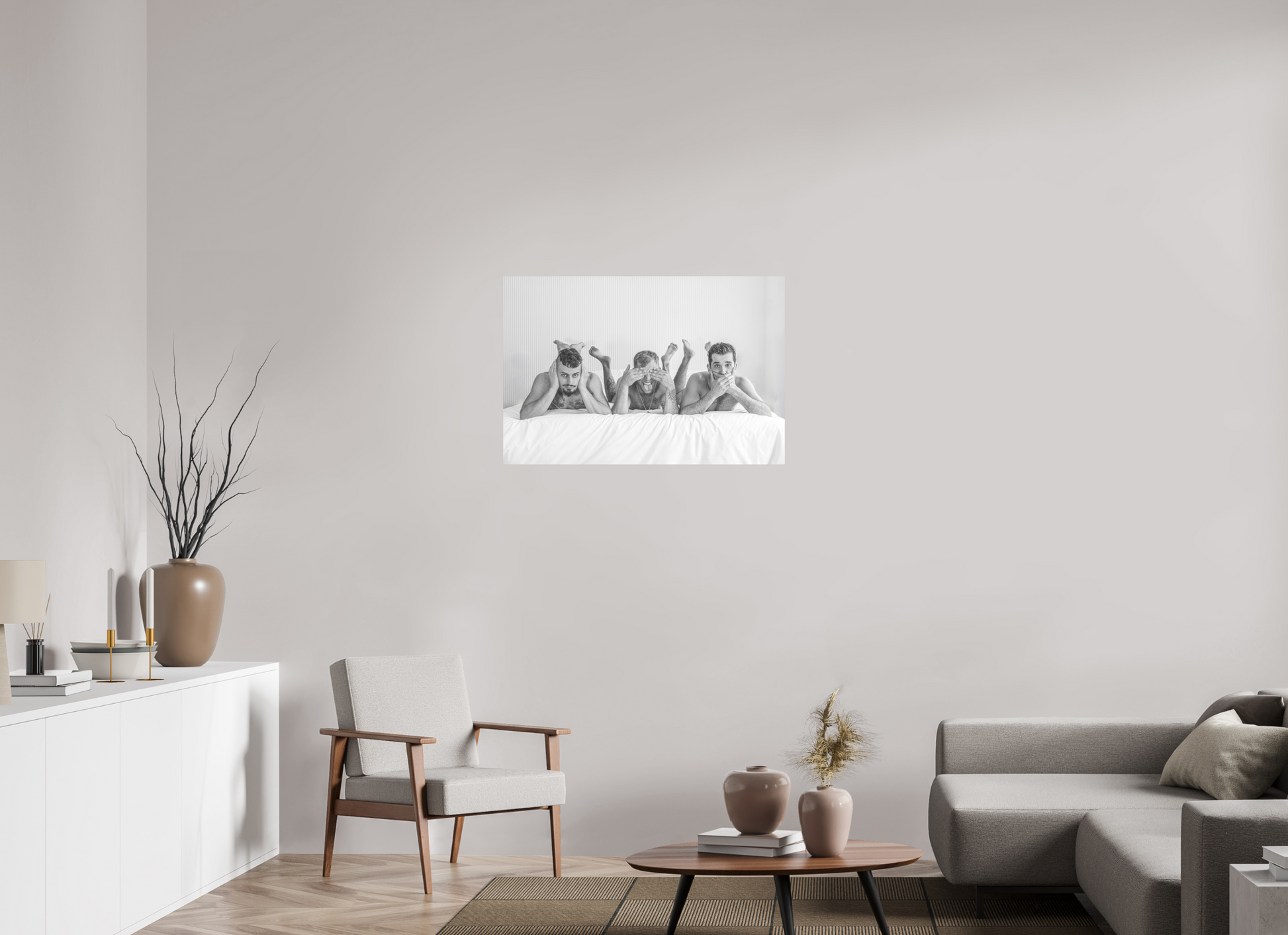 36 x 24″, Fuji Velvet Tres Amigos, Tres - Fine Art Photography Print