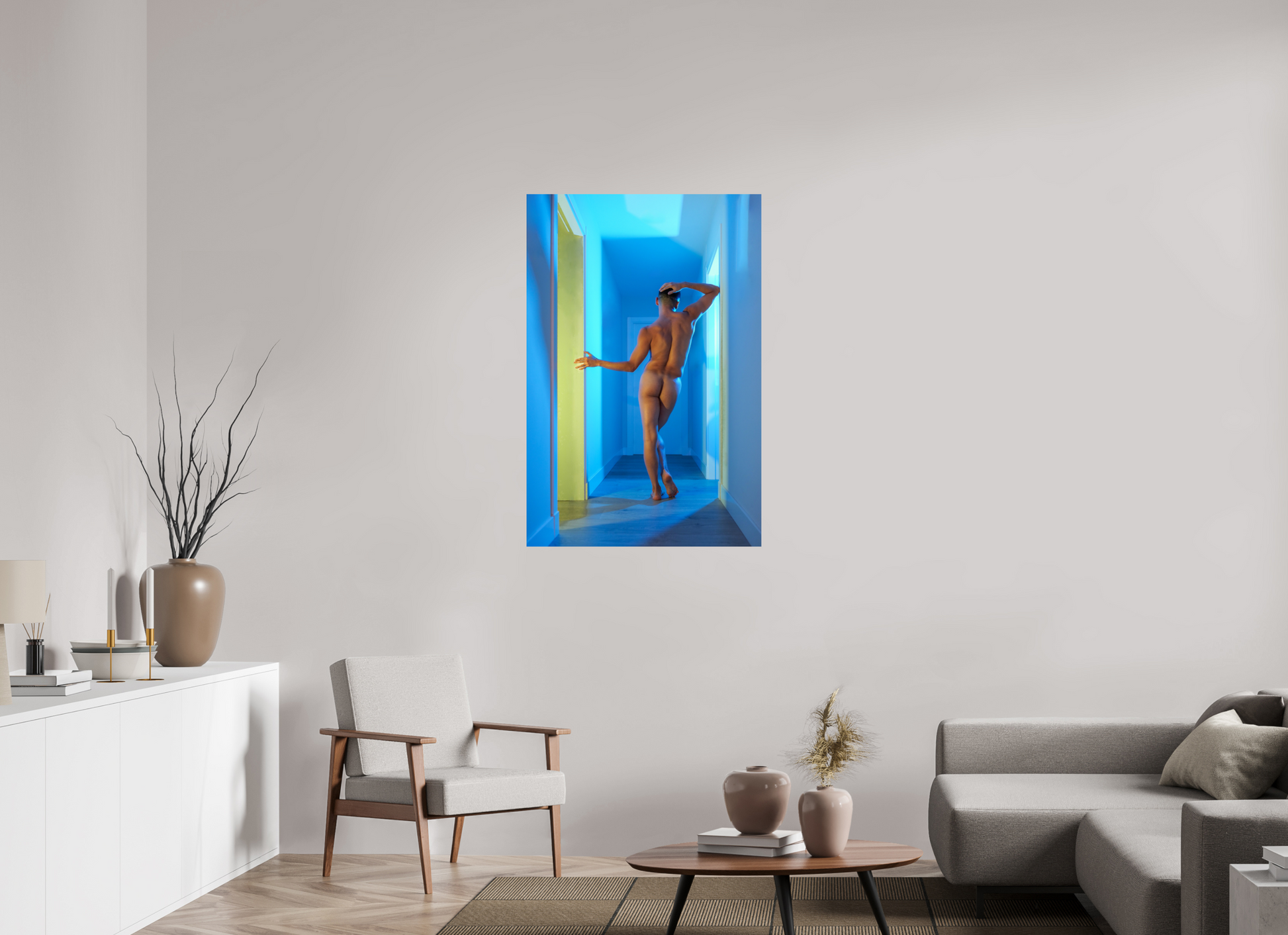 30 x 45″, Giclee Pearl Edo Illuminated - Fine Art Print