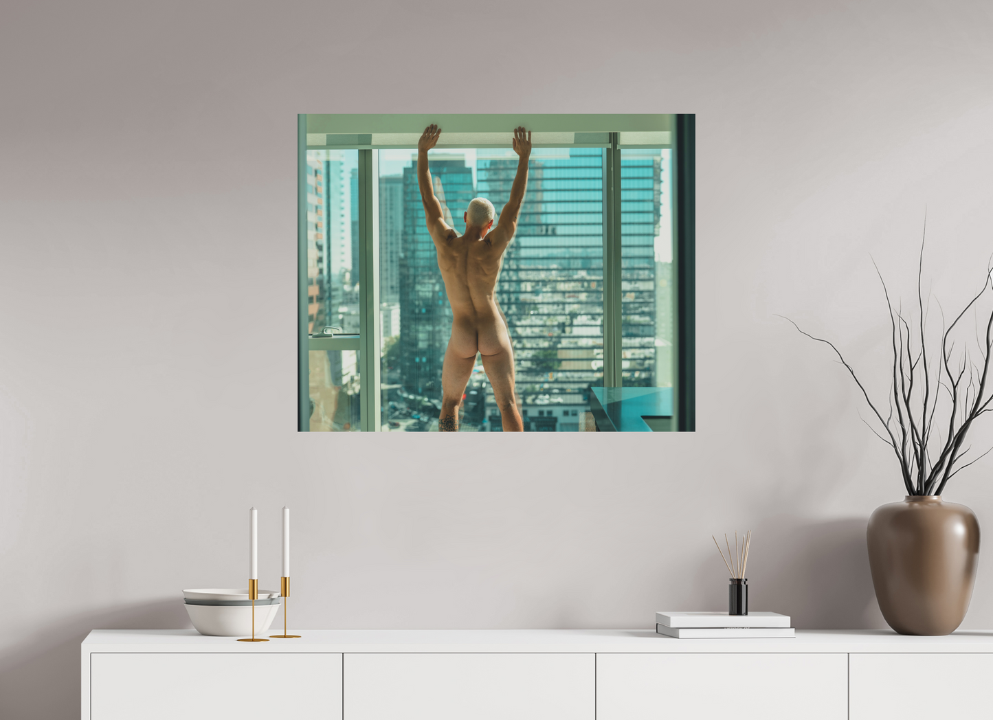 35 x 28″, Giclee Pearl Hello Los Angeles