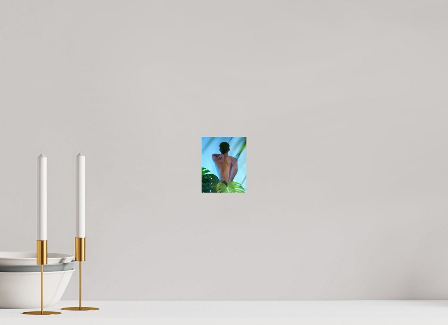 4 x 5″, Giclee Pearl Flora and Fauna (Blue) - Fine Art Print