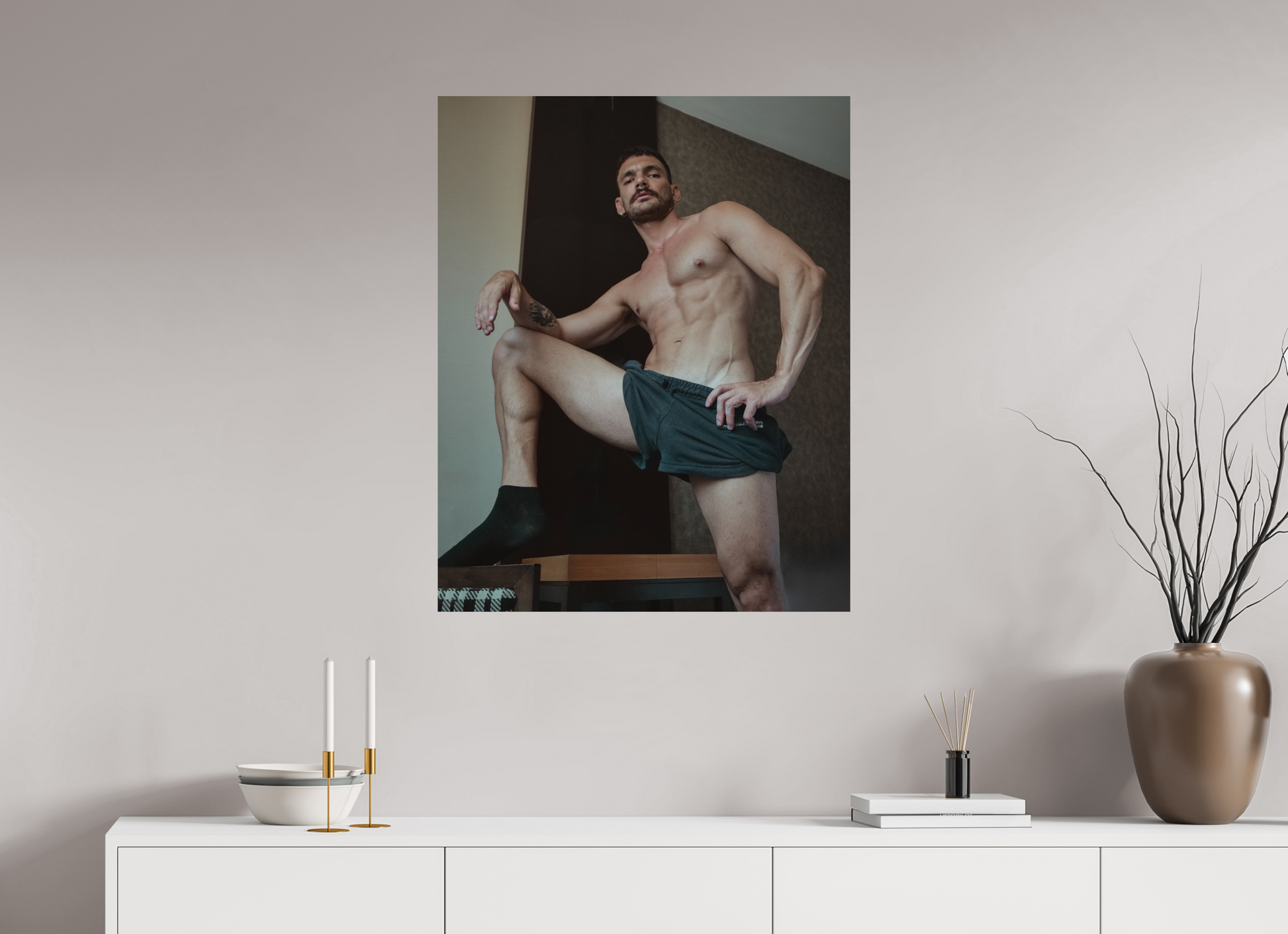 28 x 35″, Fuji Glossy What He Says Goes - Fine Art Print