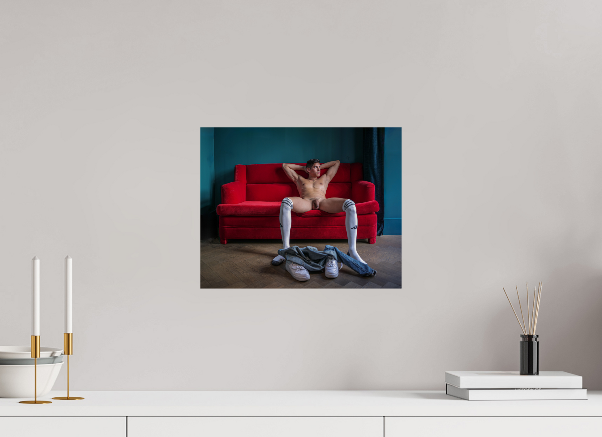 15 x 12″, Fuji Glossy Manspreading - Fine Art Photography Print