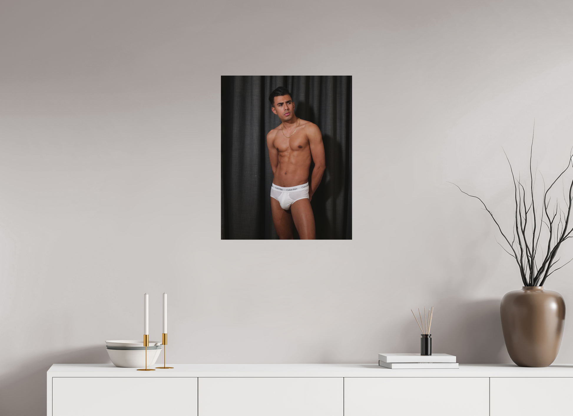 20 x 25″, Fuji Velvet 50s Beefcake Vibe - Fine Art Photography Print