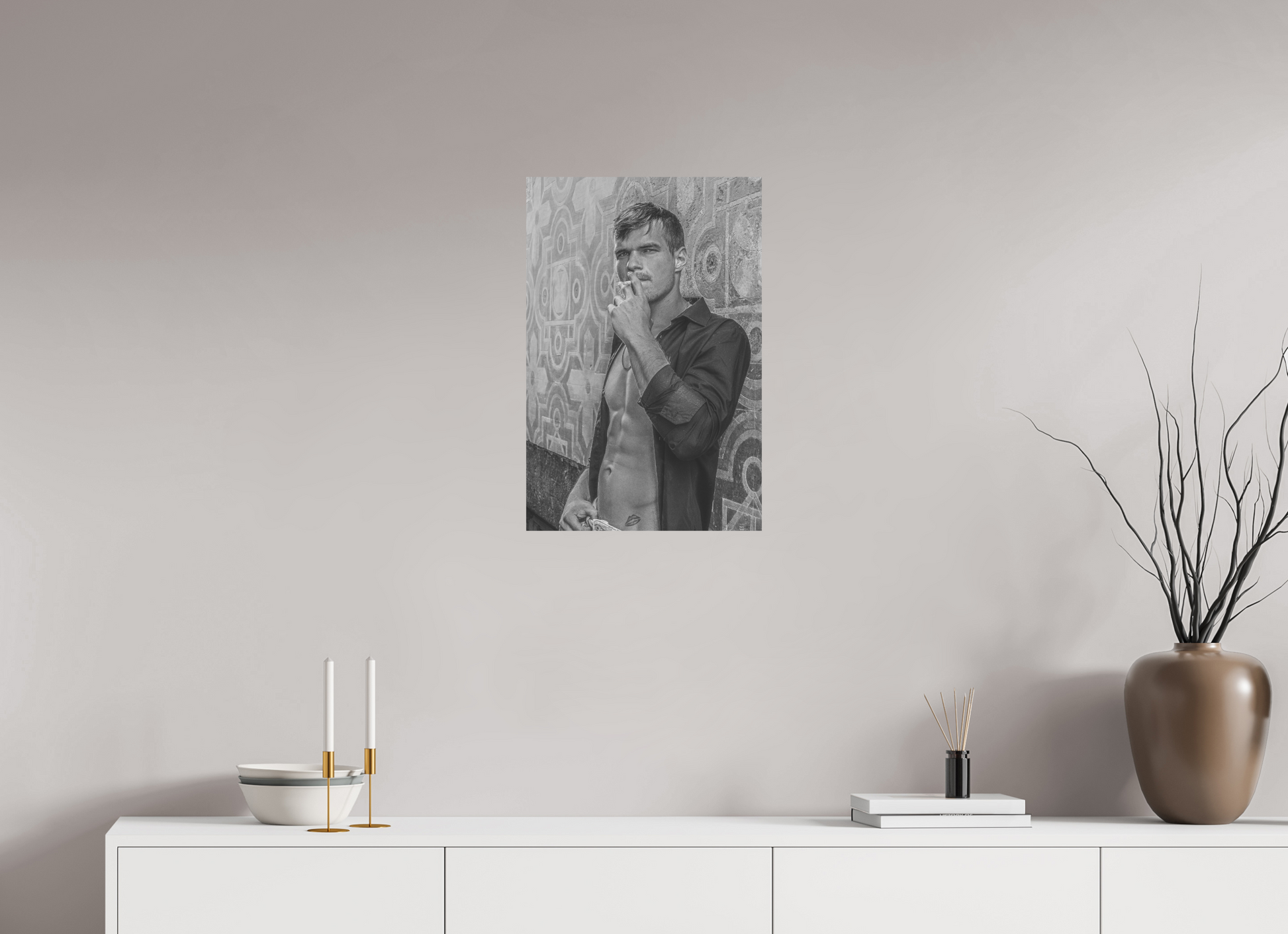 16 x 24″, Giclee Pearl Fumar - Fine Art Print