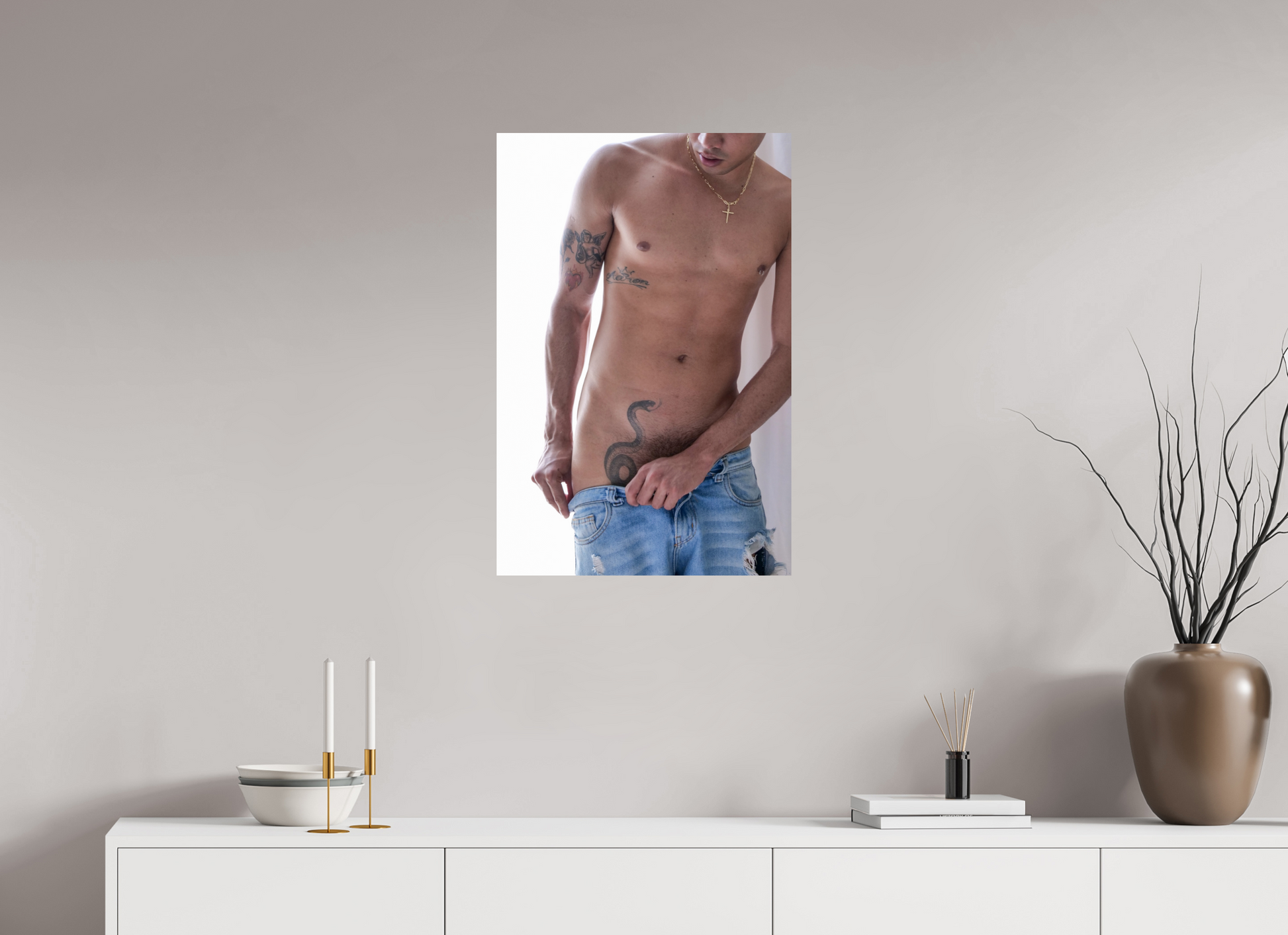 20 x 30″, Giclee Pearl Released From Eden - Fine Art Print