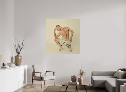 45 x 45″, Fuji Velvet Wicked Tease - Fine Art Print