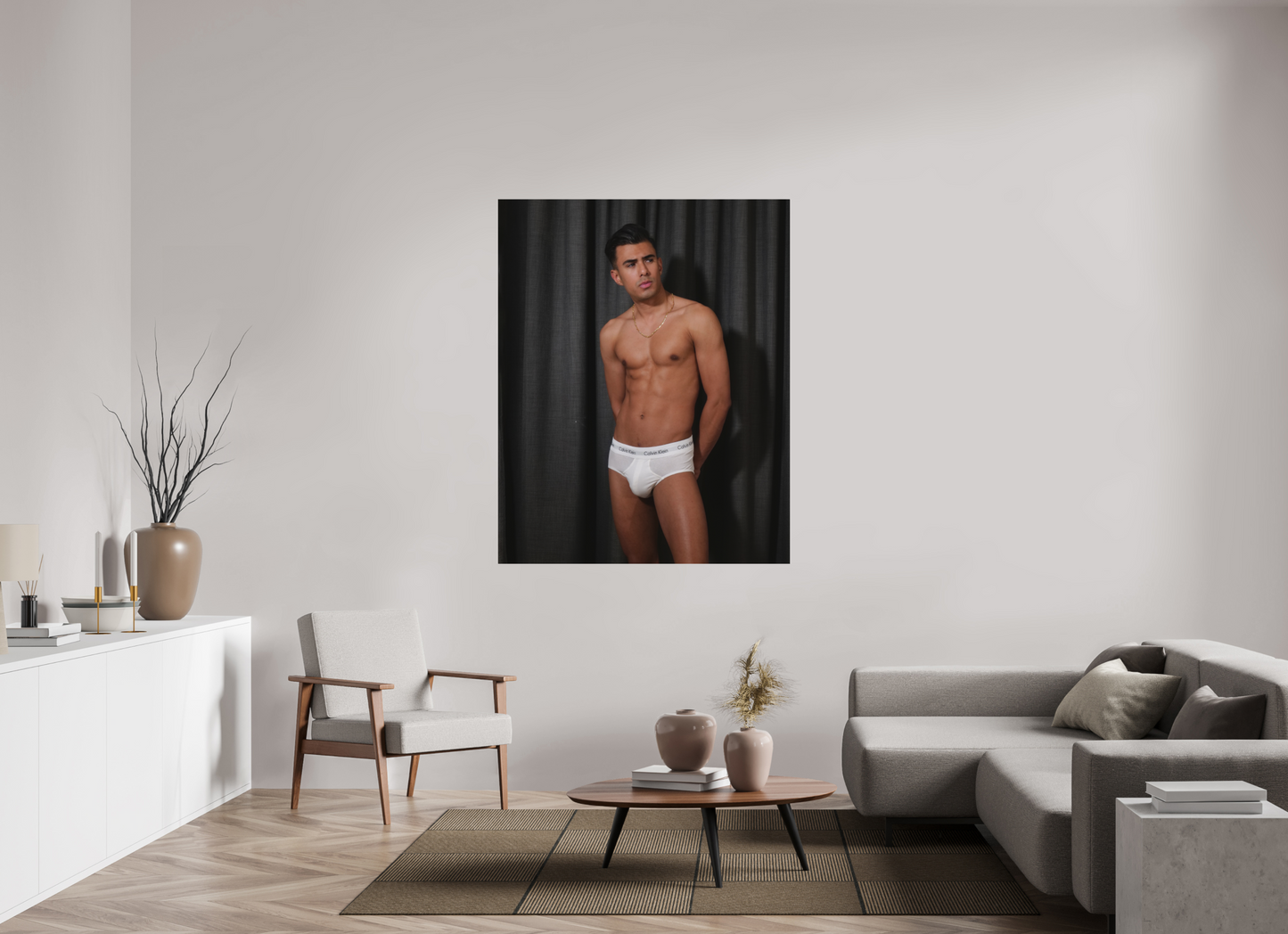 47 x 58.7″, Fuji Matte 50s Beefcake Vibe - Fine Art Photography Print