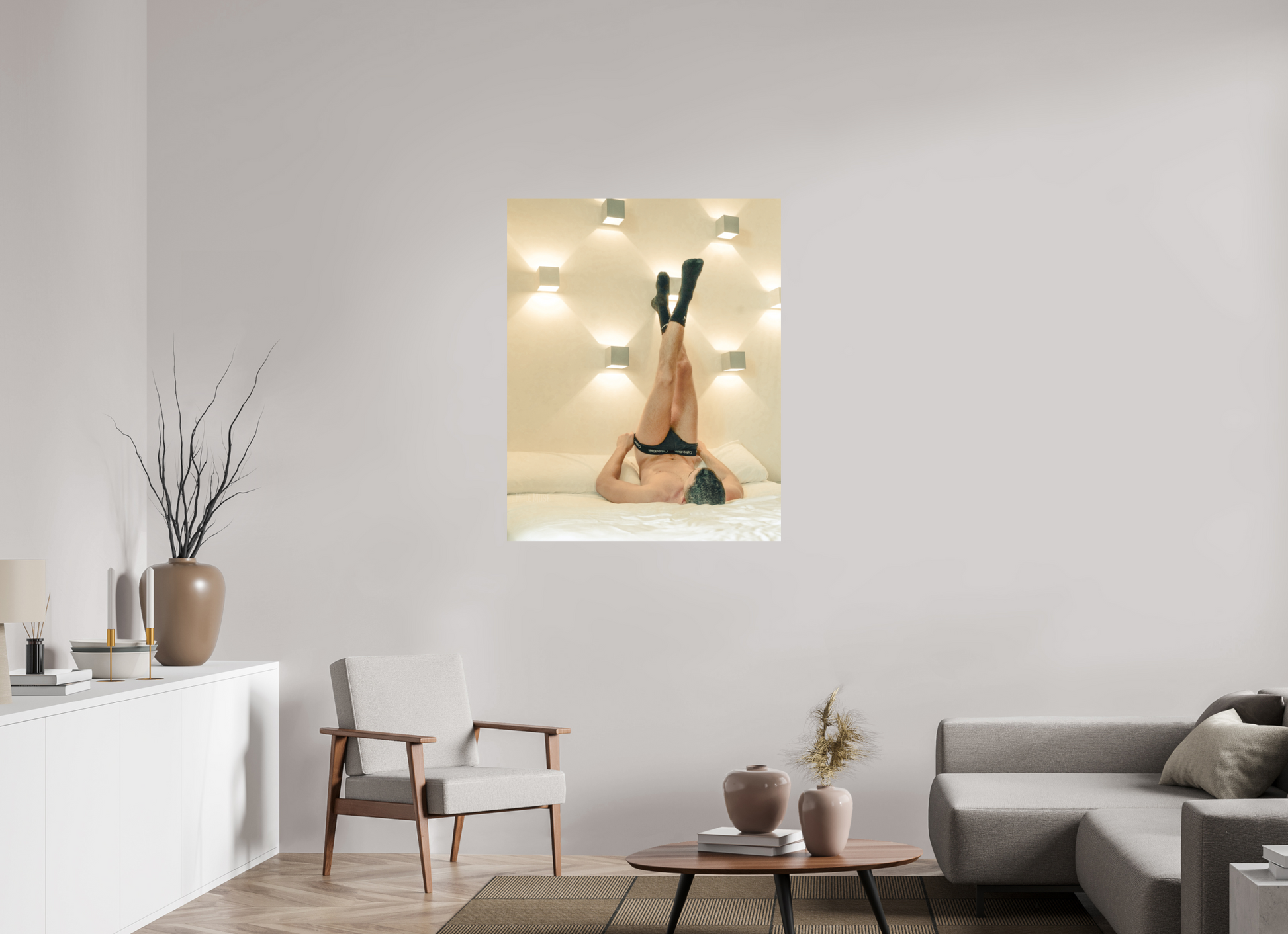 35 x 43.7″, Fuji Velvet Make Yourself At Home