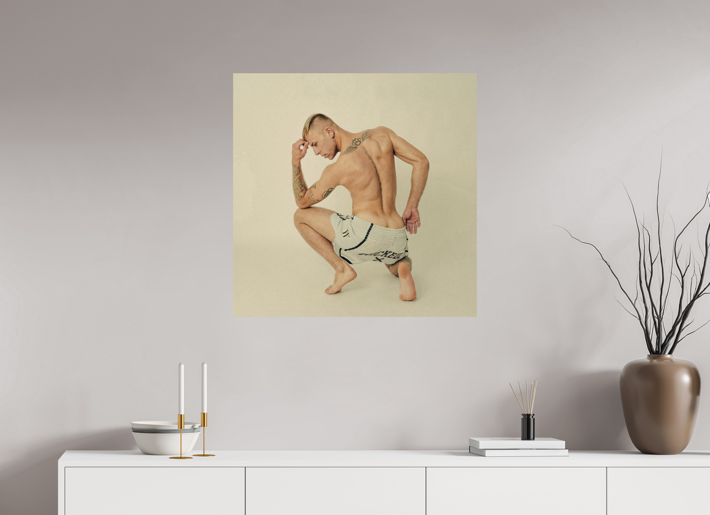 30 x 30″, Giclee Pearl Wicked Tease - Fine Art Print