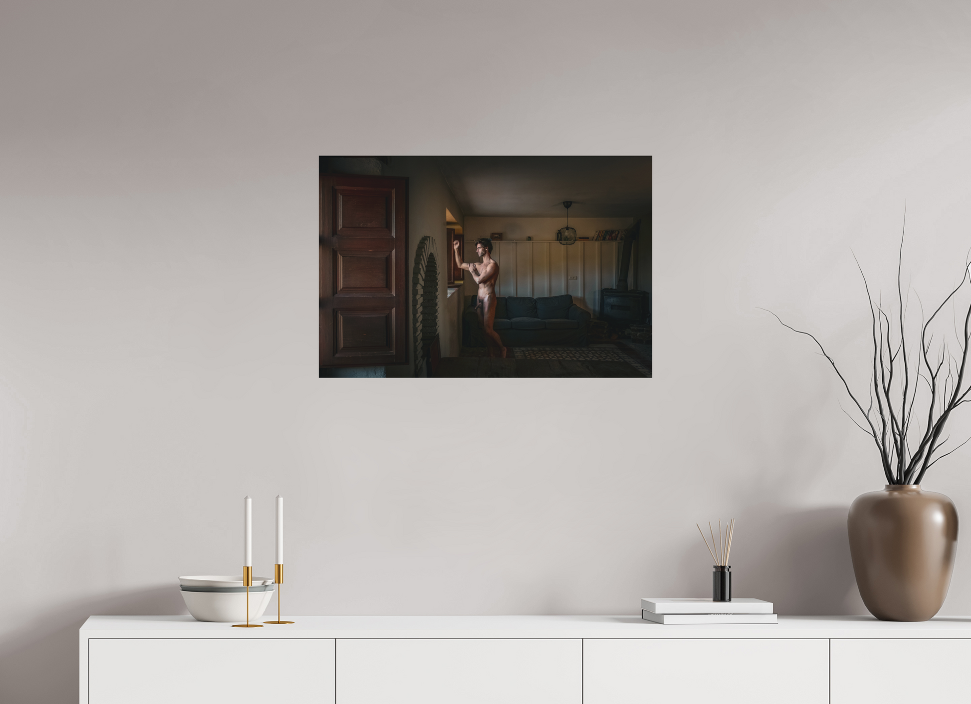 30 x 20″, Fuji Matte Cabin Life