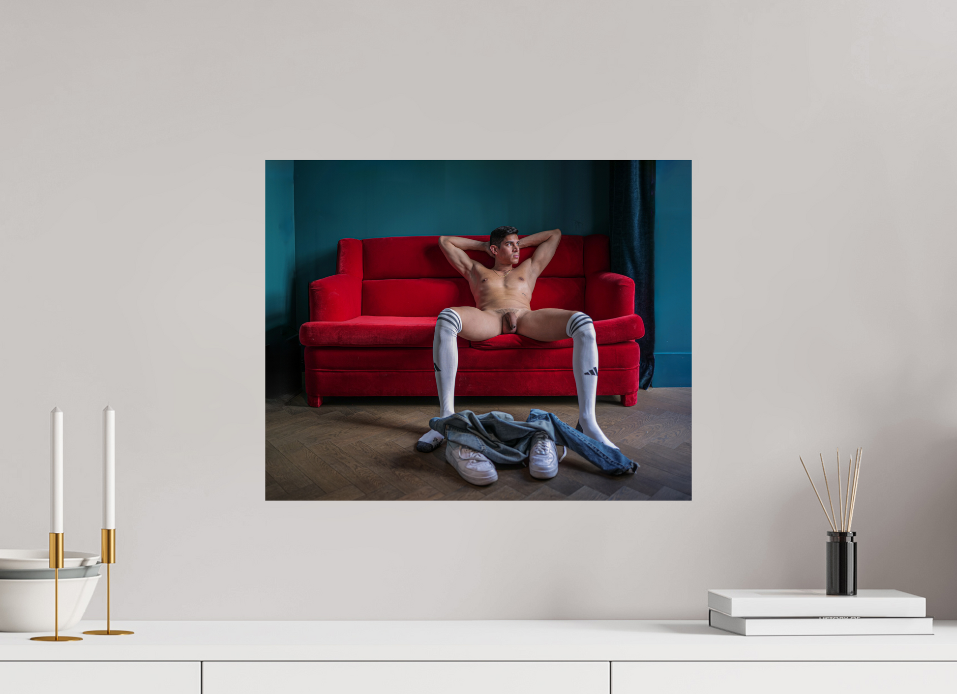 20 x 16″, Fuji Glossy Manspreading - Fine Art Photography Print