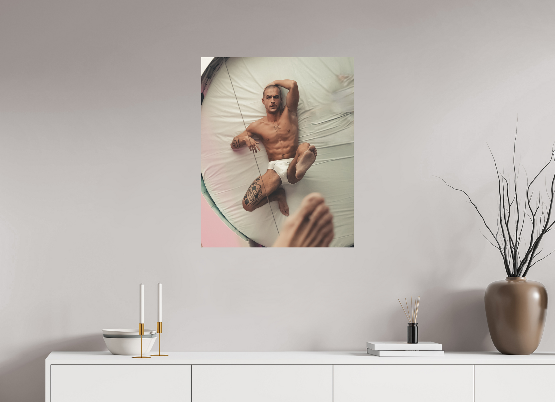 24 x 30″, Giclee Matt Photo Rag The Love Bed - Jack Bandit - Fine Art Print