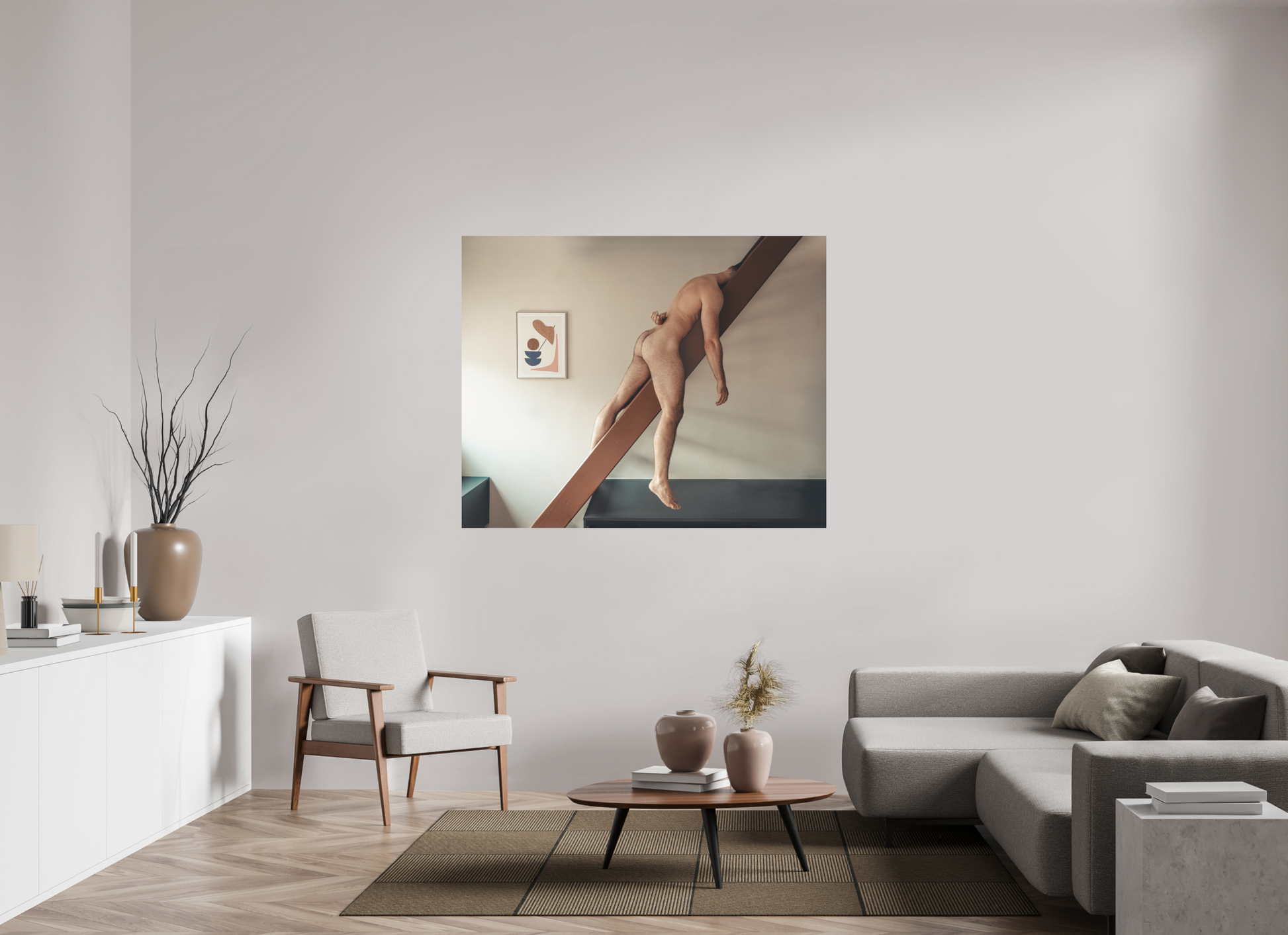 58.7 x 47″, Fuji Glossy The Great Collapse