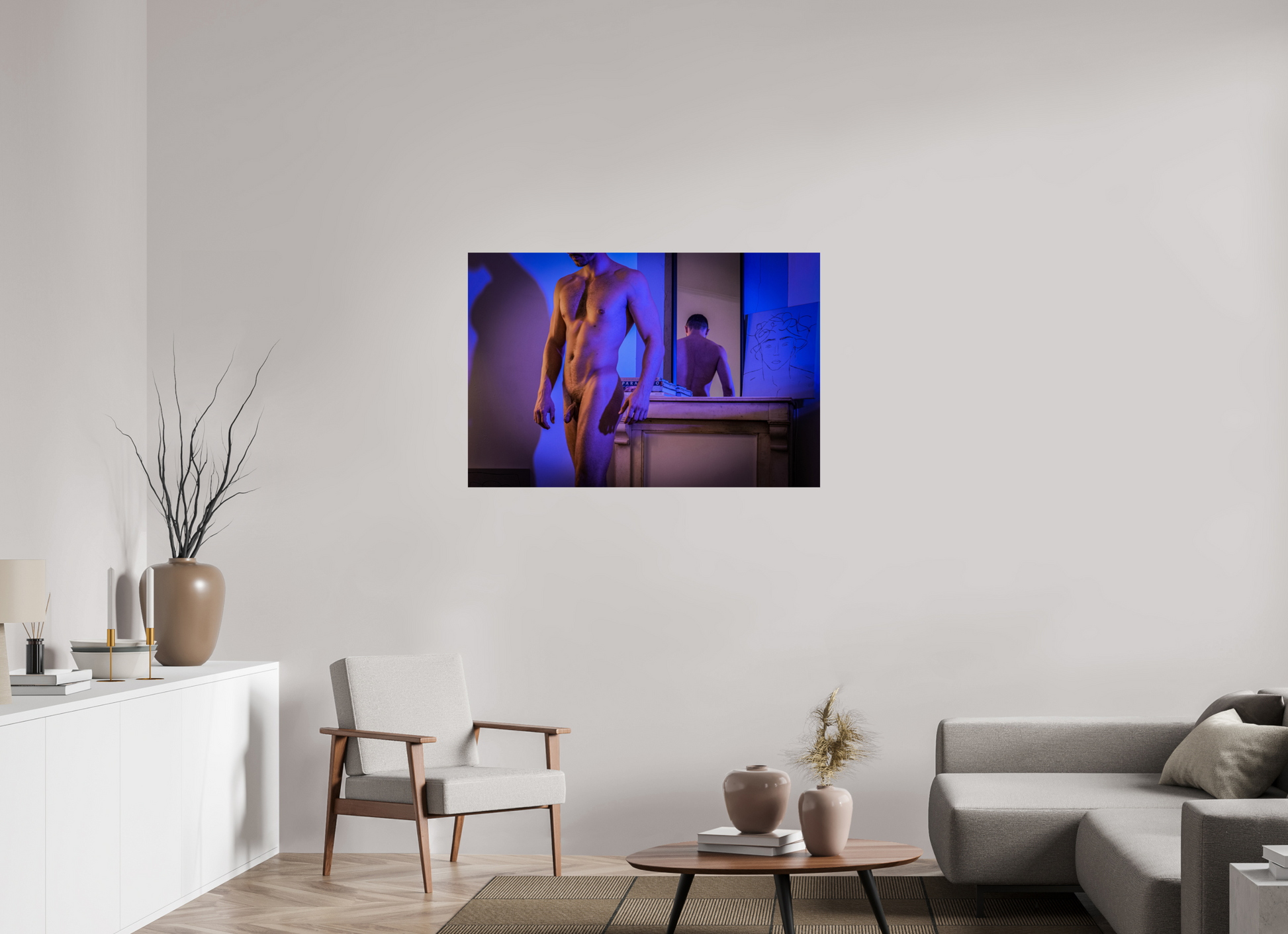 45 x 30″, Fuji Glossy The Temptation of Dorian Gray - Fine Art Photography