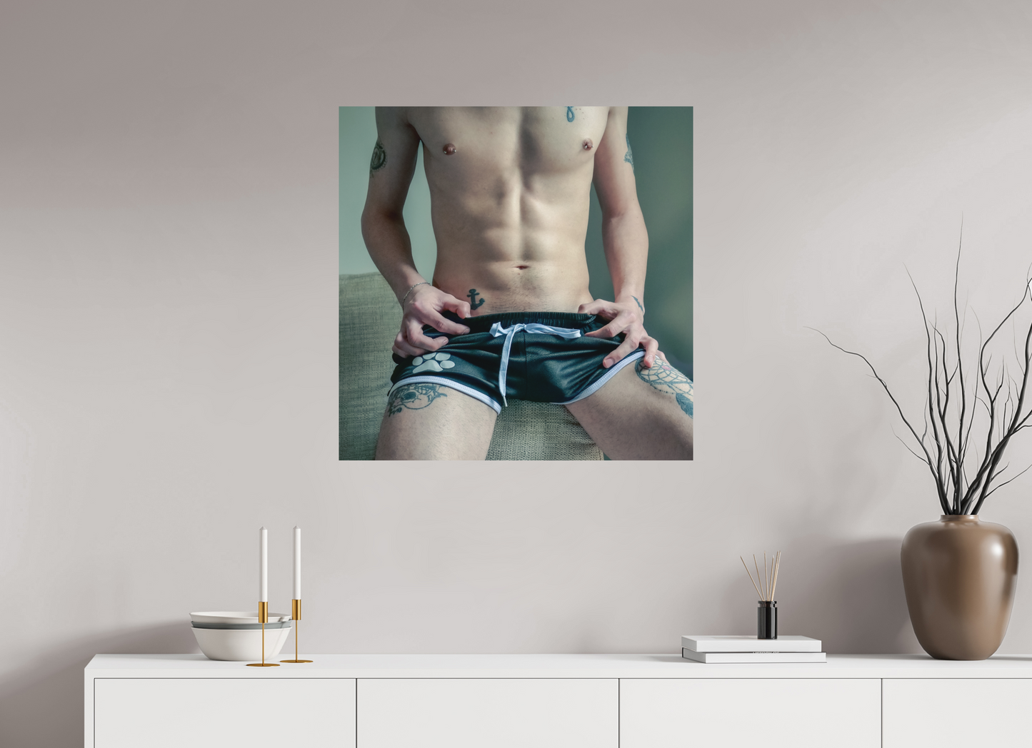 30 x 30″, Fuji Velvet Anchor Away - Fine Art Photography Print