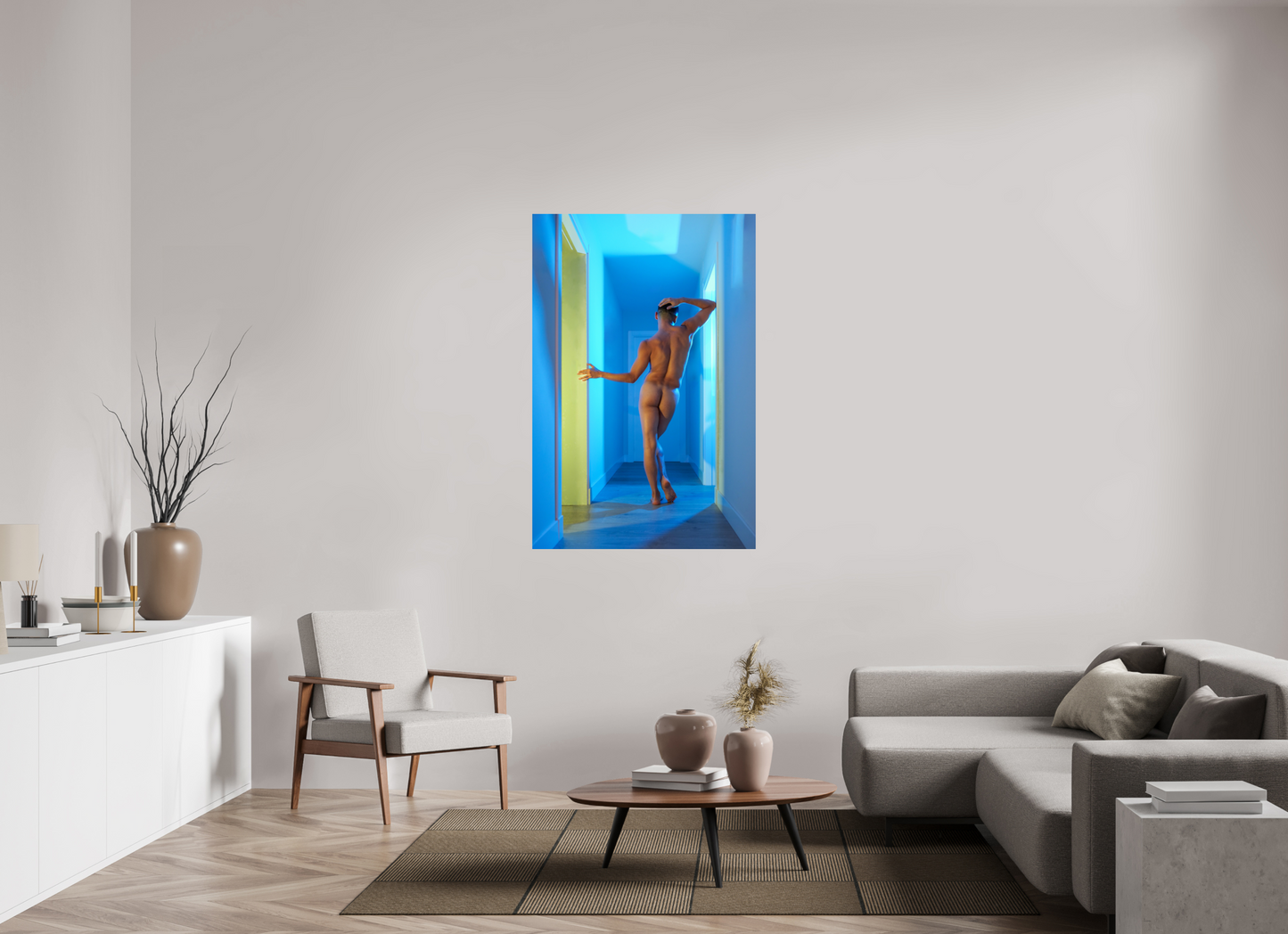 36 x 54″, Giclee Pearl Edo Illuminated - Fine Art Print