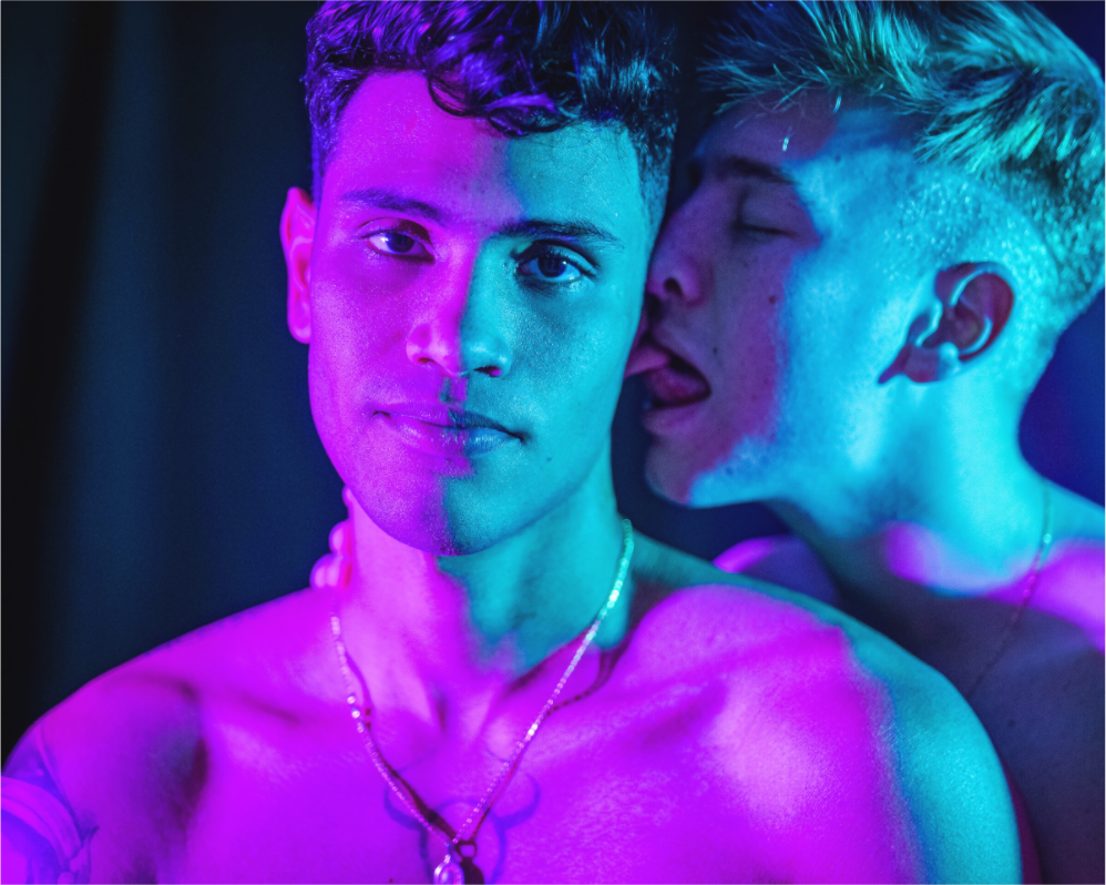 Main image A Kiss Behind His Ear - Fine Art Print