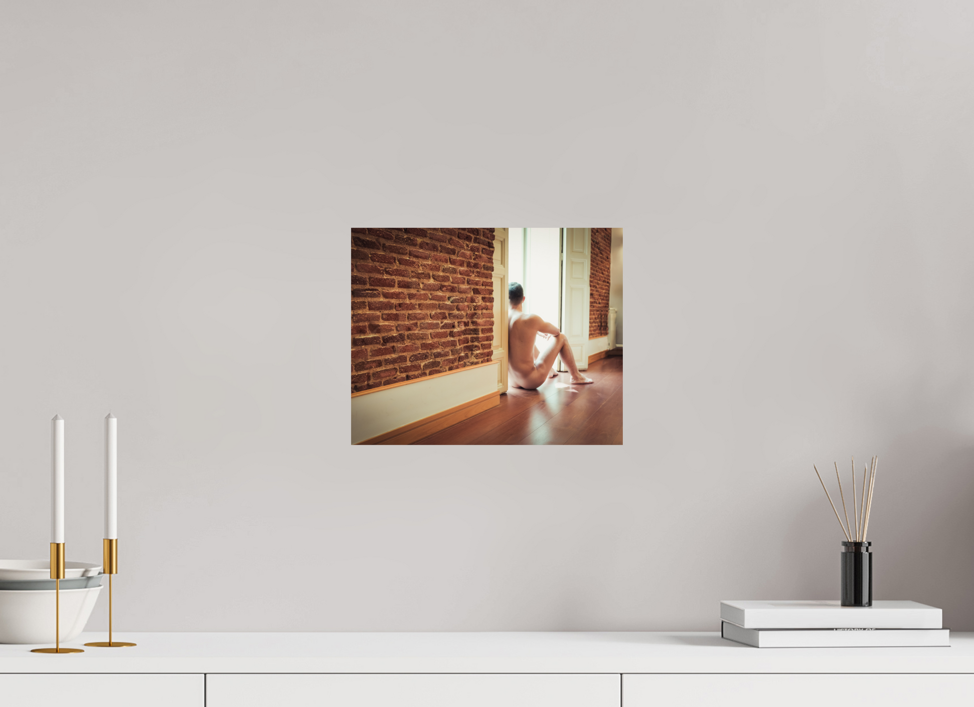 12.5 x 10″, Giclee Pearl Happy In His Solitude - Fine Art Print