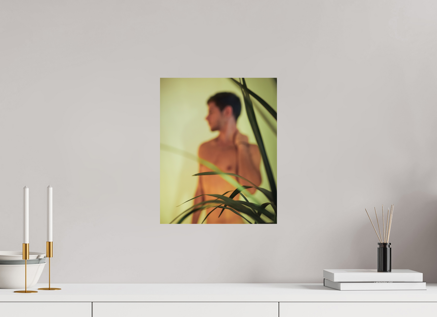 12 x 15″, Giclee Pearl Flora and Fauna (Green) Fine Art Print