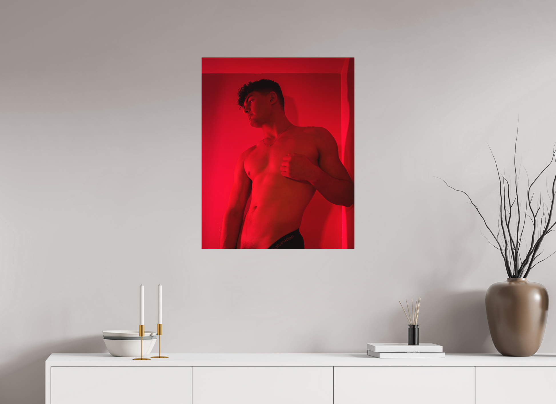 24 x 30″, Fuji Velvet Seeing Red - Fine Art Print