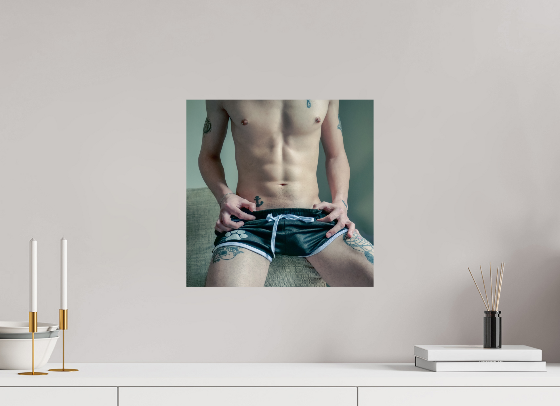 15 x 15″, Giclee Pearl Anchor Away - Fine Art Photography Print