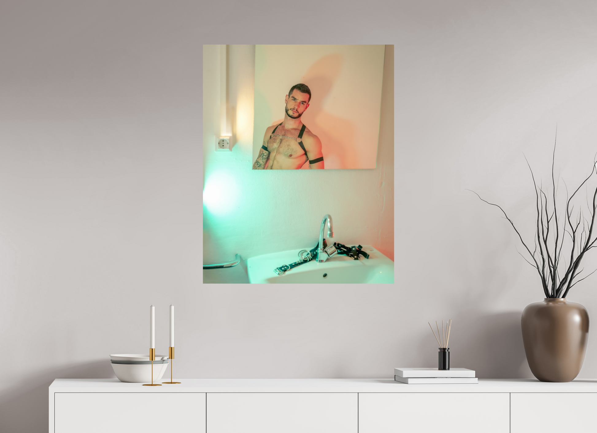 28 x 35″, Giclee Pearl Spare Harness - Fine Art Photography