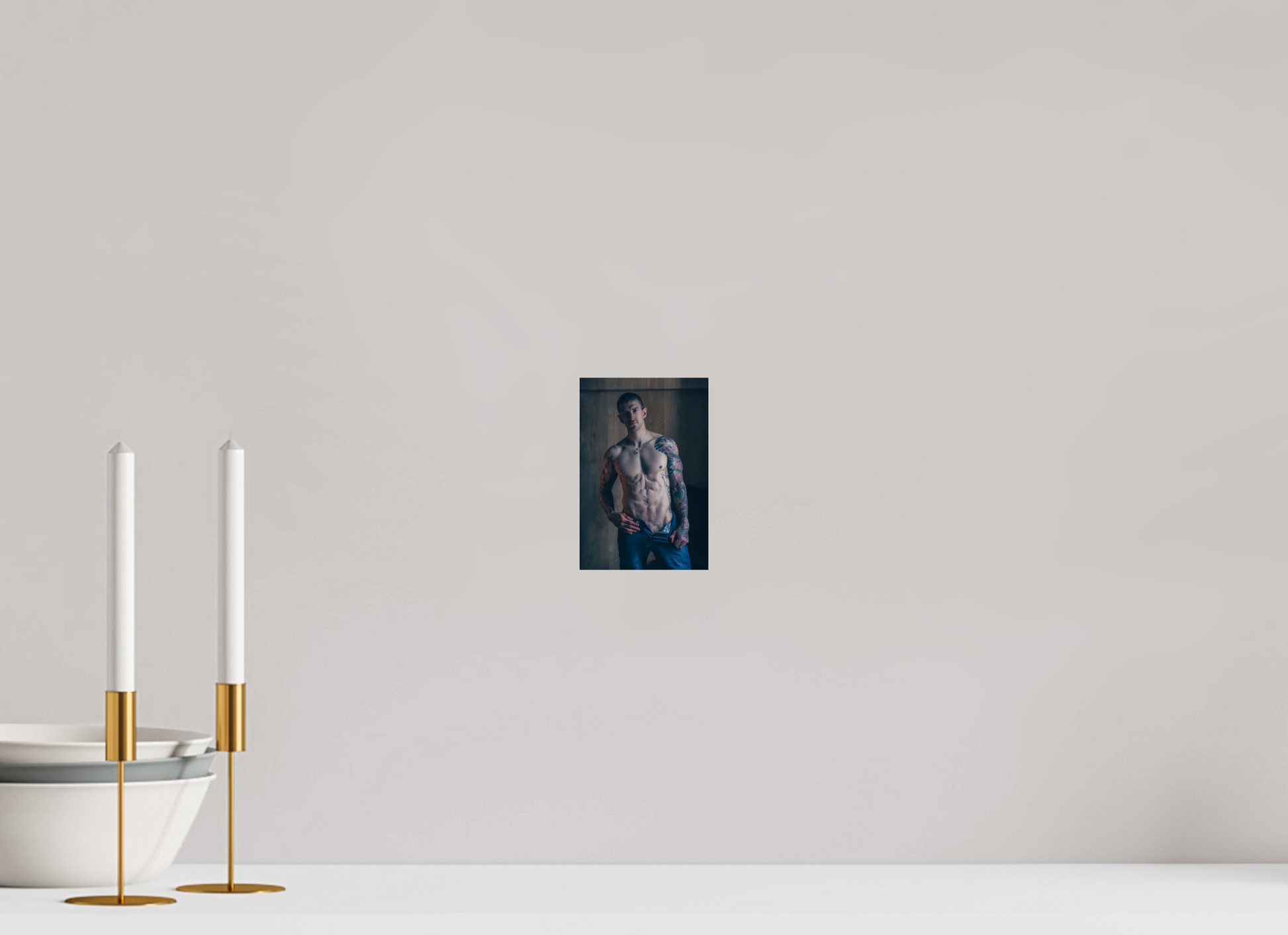 4 x 6″, Giclee Pearl Ink and Denim - Fine Art Print