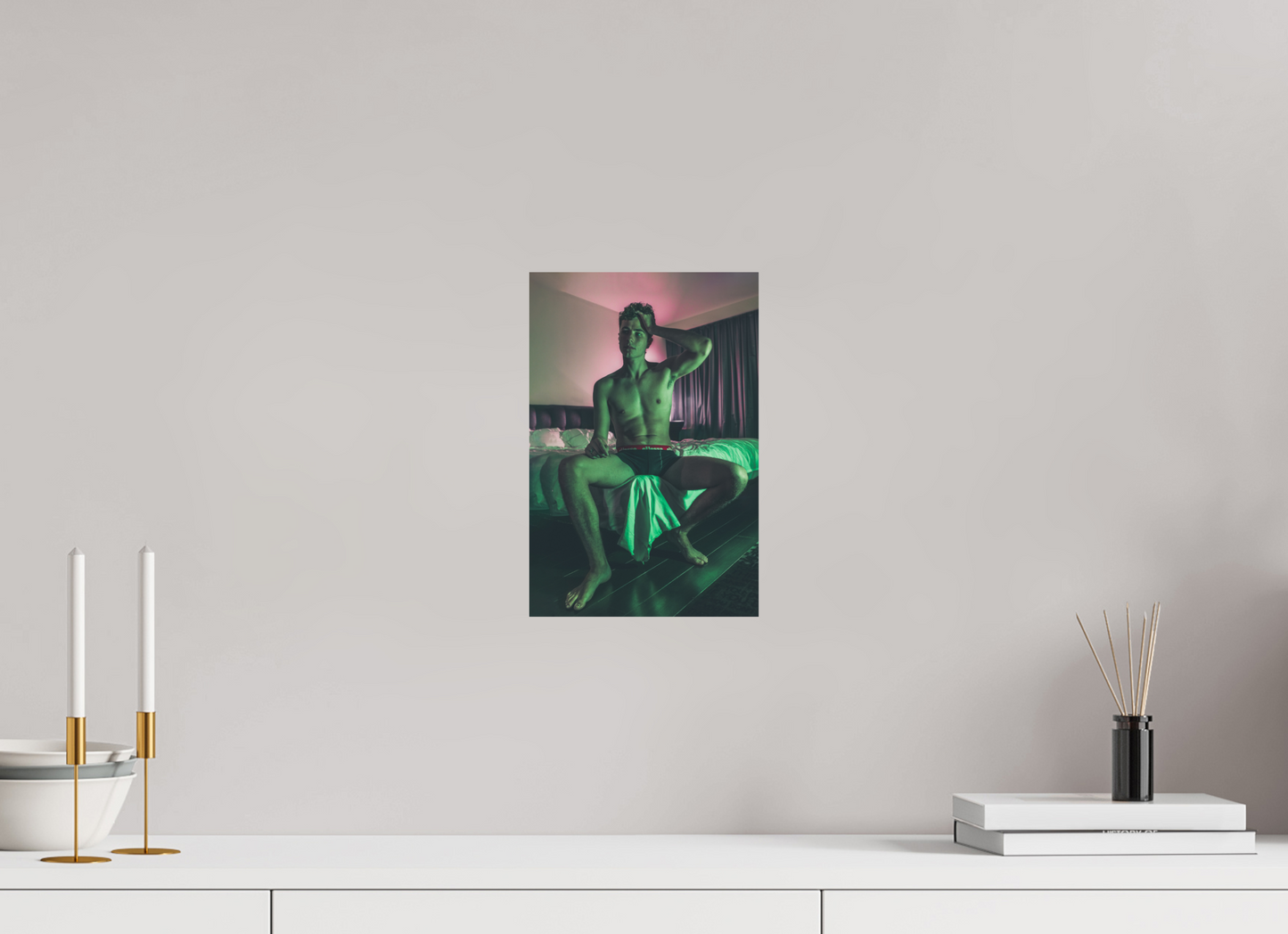 8 x 12″, Giclee Pearl Midnight Mood - Fine Art Print