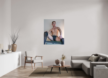 39 x 48.7″, Fuji Velvet Young Clark Kent