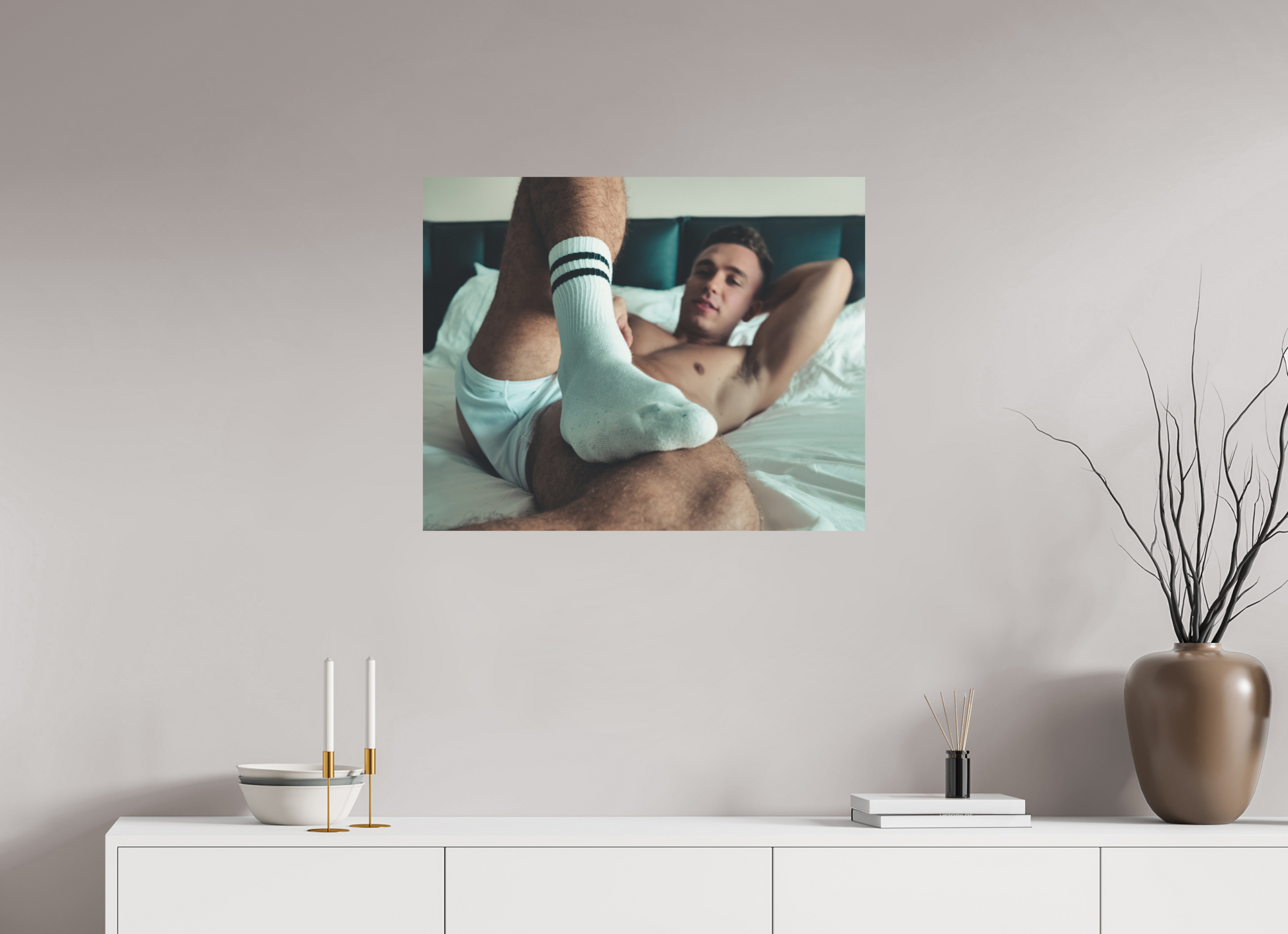 30 x 24″, Giclee Matt Photo Rag Gym Sock - Fine Art Print