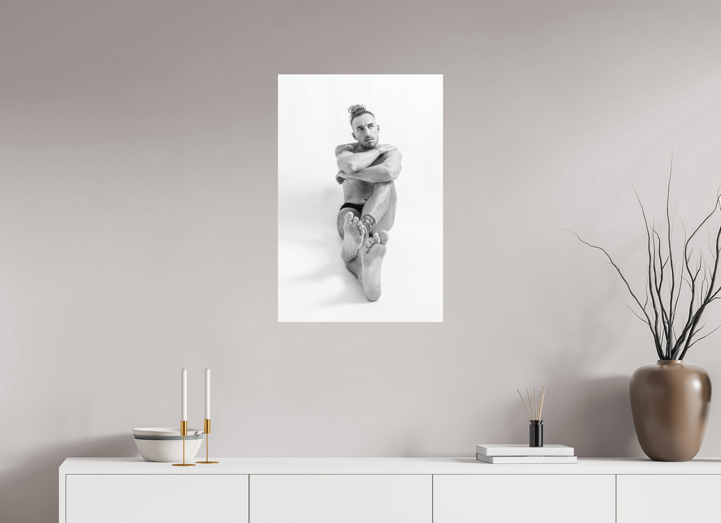 20 x 30″, Giclee Pearl To the Soles of His Feet