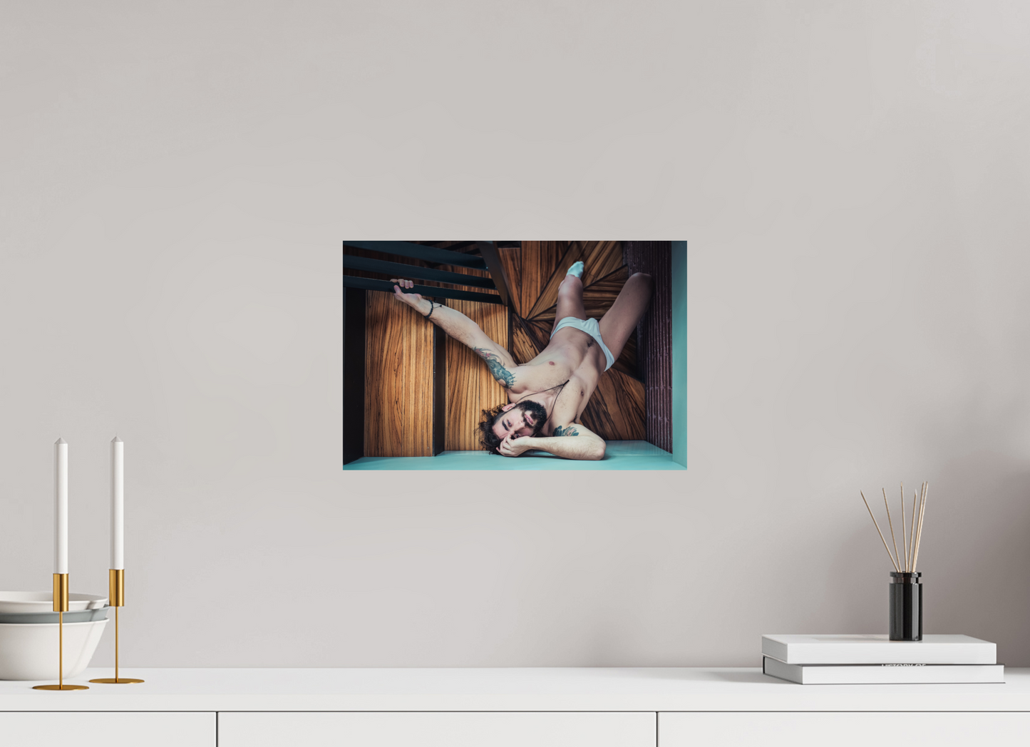 15 x 10″, Giclee Pearl Last Chance on the Stairway - Fine Art Print