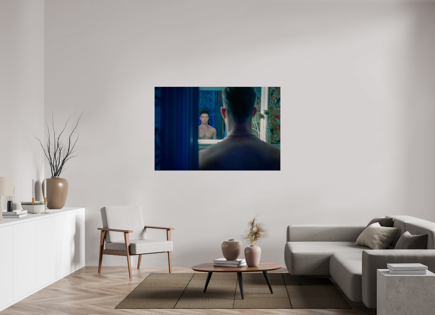 60 x 40″, Giclee Pearl Feeling Blue - Fine Art Photography Print
