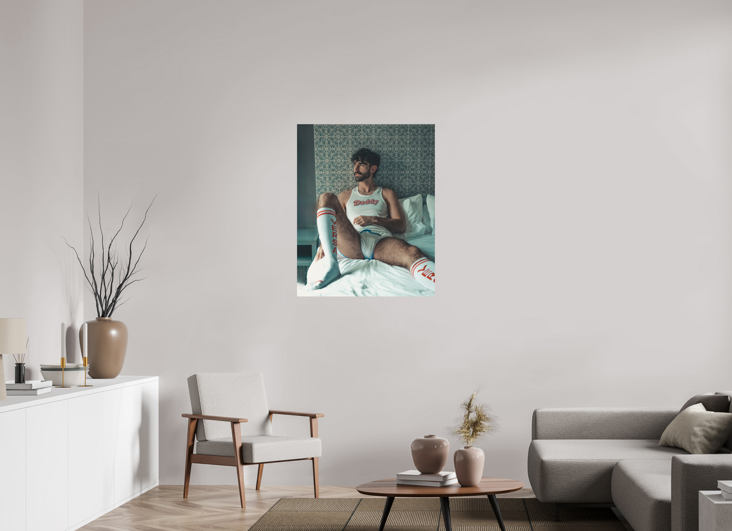 31 x 38.7″, Fuji Glossy Waiting For Daddy - Fine Art Photography Print