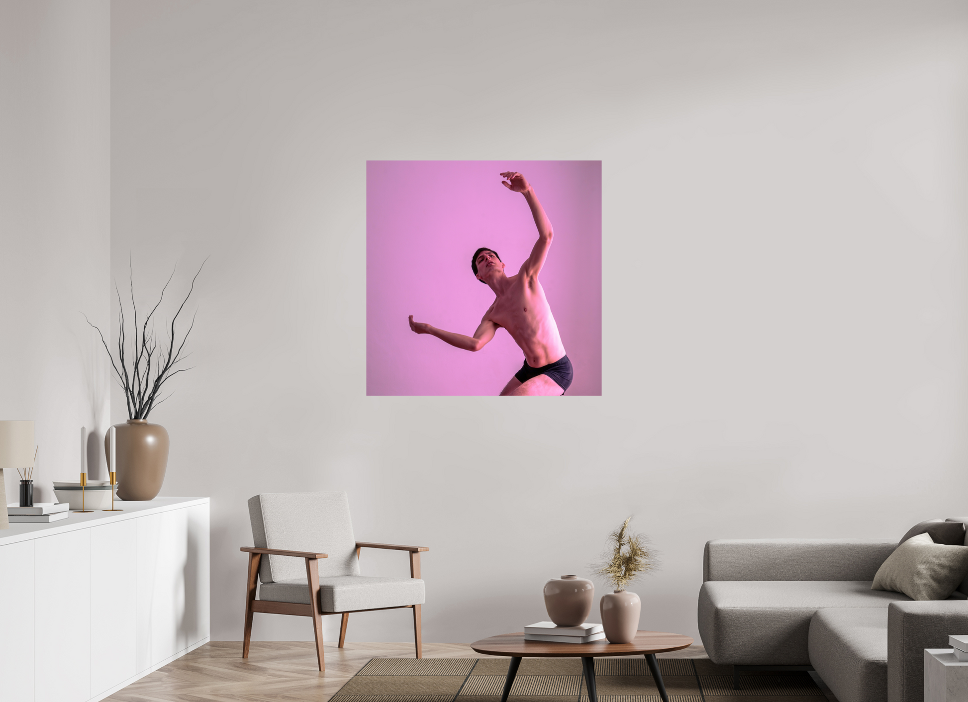 40 x 40″, Fuji Glossy Relever -