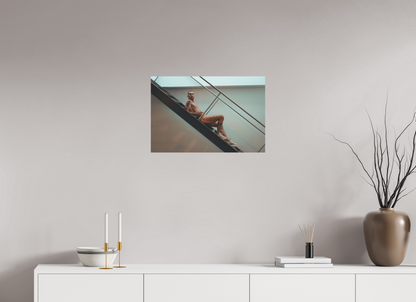 24 x 16″, Fuji Velvet Stairway Sneakers - Fine Art Print Antonio Travels