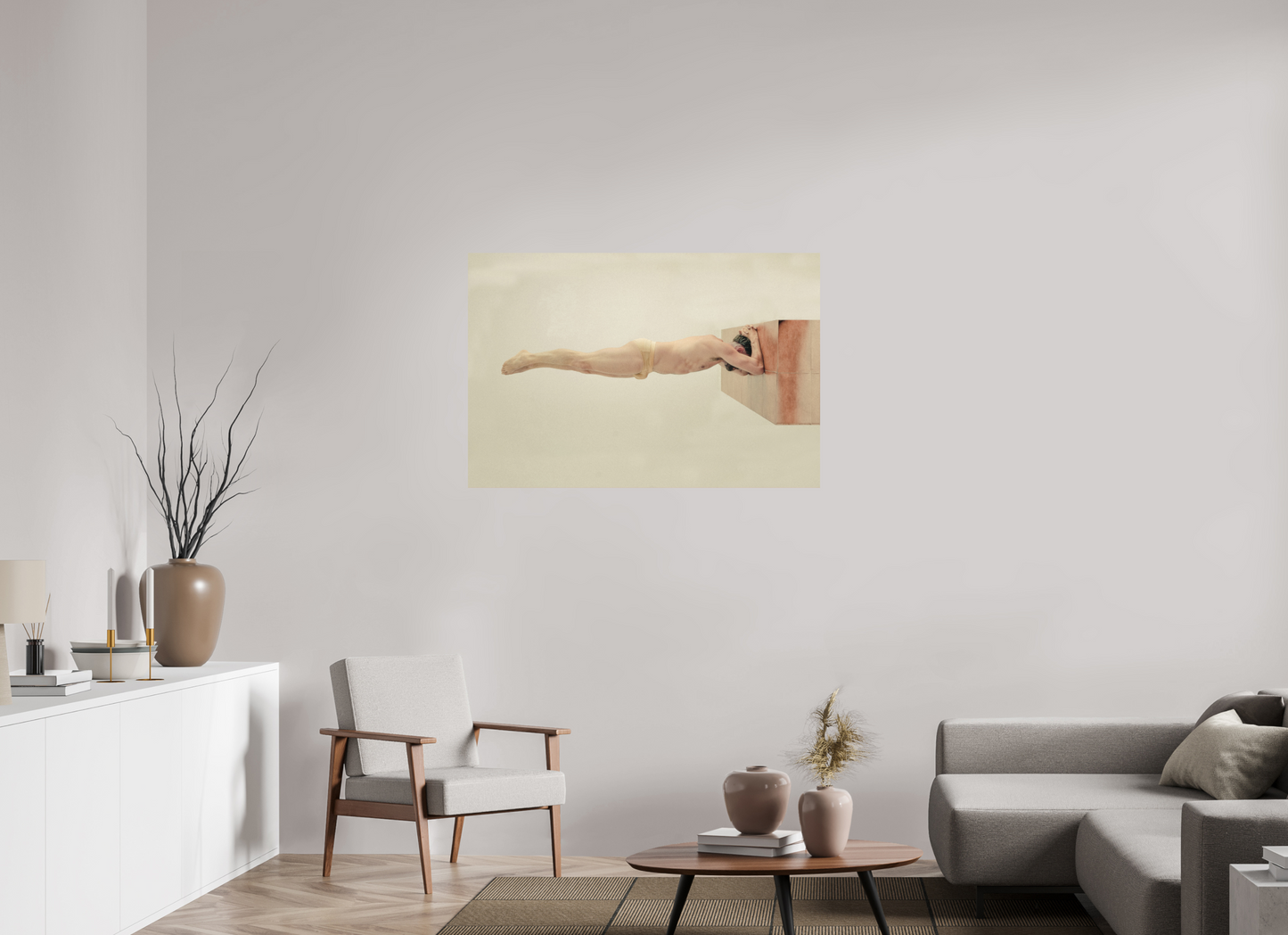 45 x 30″, Giclee Matt Photo Rag Weightless - Number One - Fine Art Print