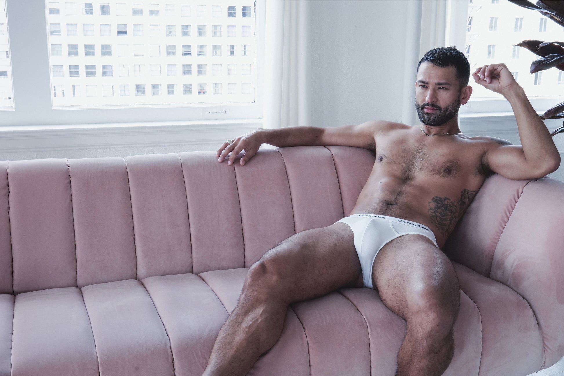 Happy Trail magazine men in briefs