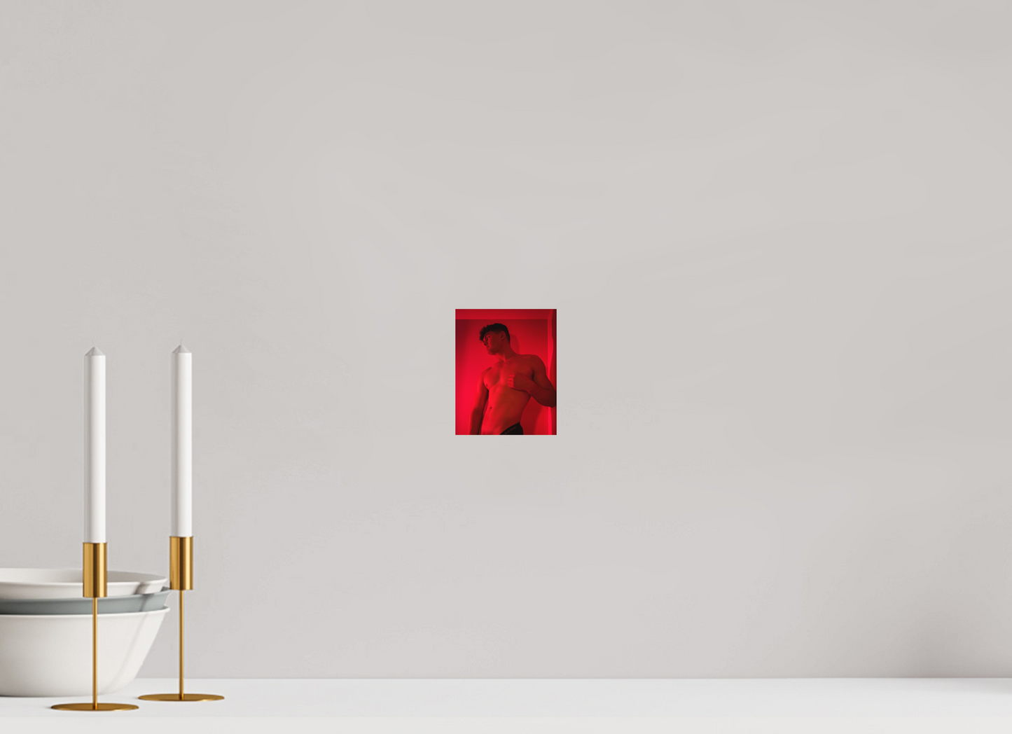 4 x 5″, Fuji Velvet Seeing Red - Fine Art Print