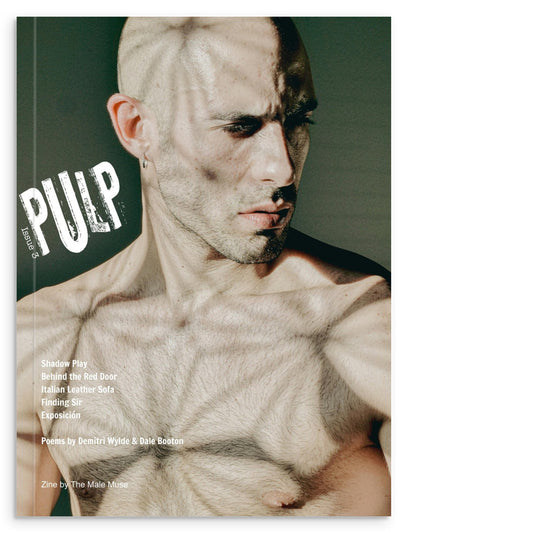 Pulp magazine three male art nudes