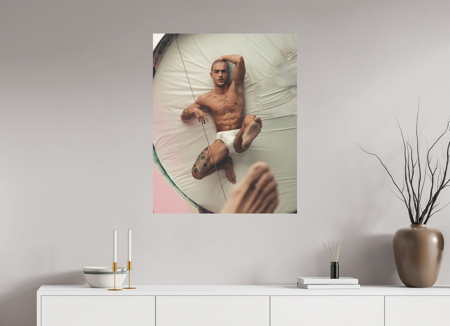 28 x 35″, Fuji Matte The Love Bed - Jack Bandit - Fine Art Print