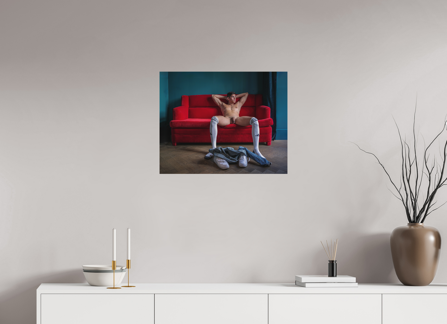 25 x 20″, Fuji Matte Manspreading - Fine Art Photography Print