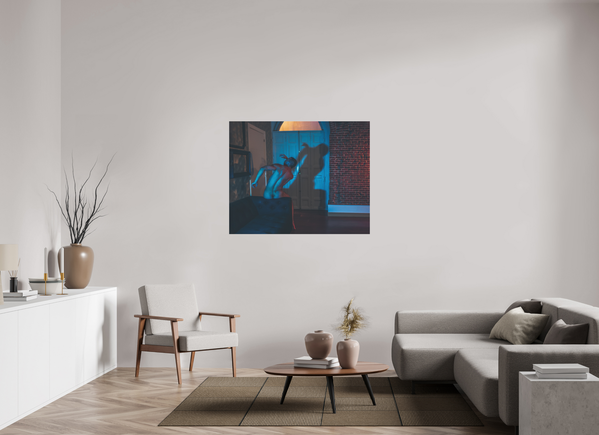 48.7 x 39″, Fuji Matte Shadow Dancing - Fine Art Photography Print