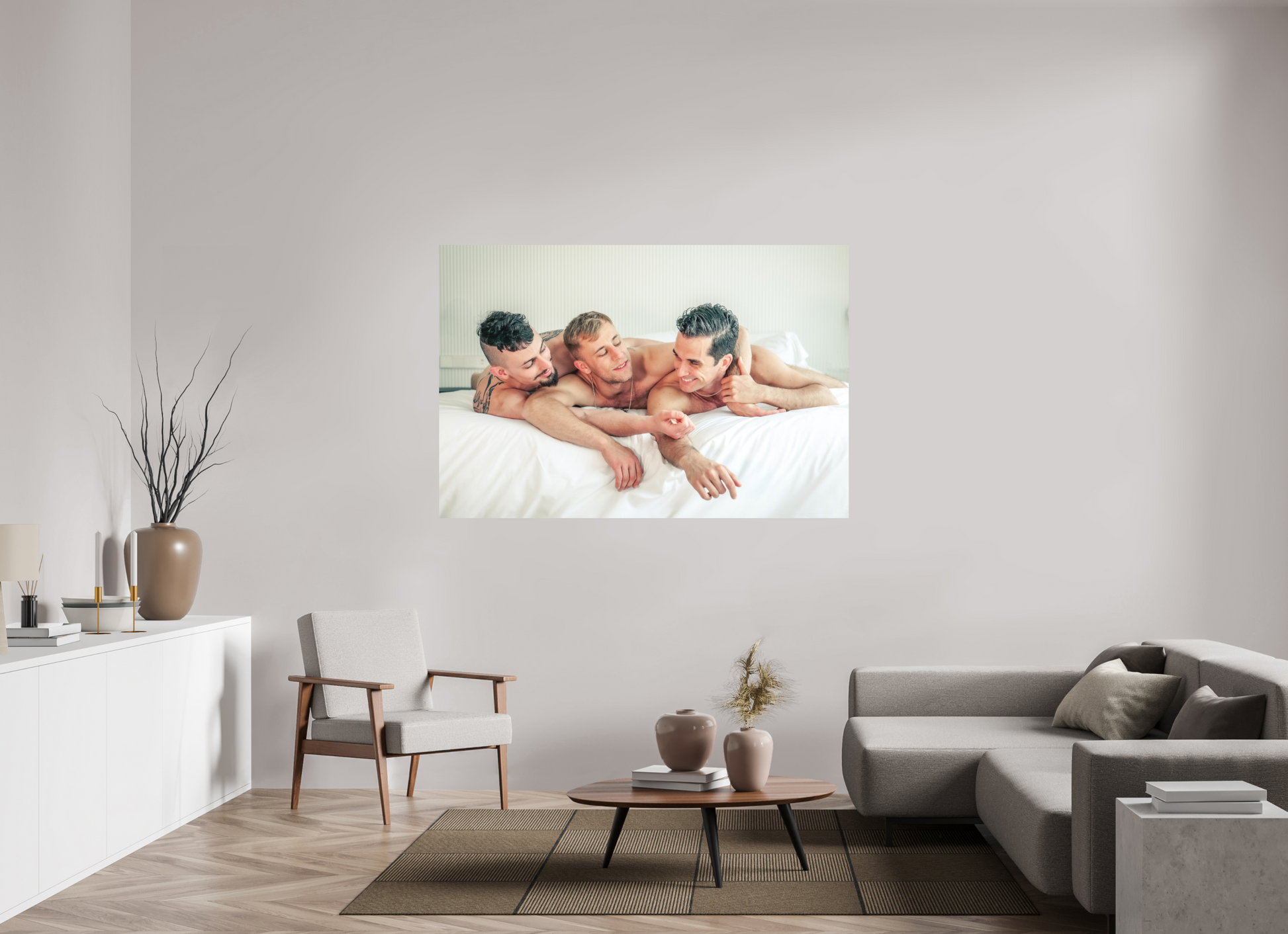 66 x 44″, Fuji Matte Tres Amigos, Dos - Fine Art Photography Print