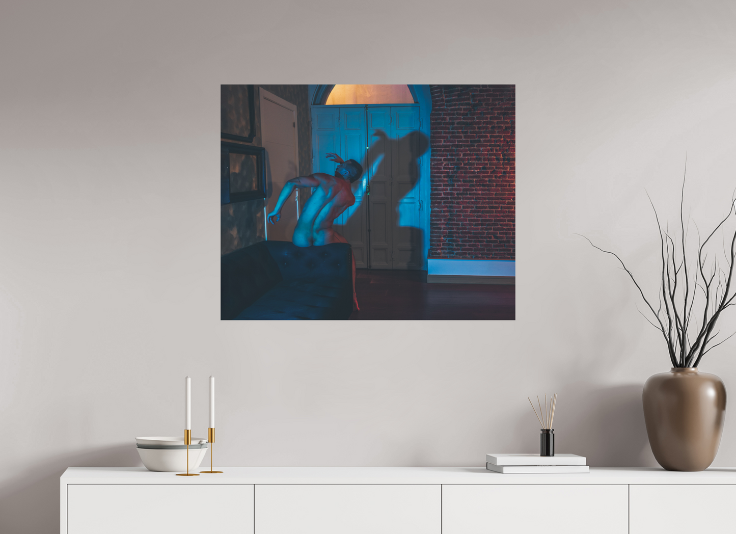 35 x 28″, Giclee Pearl Shadow Dancing - Fine Art Photography Print