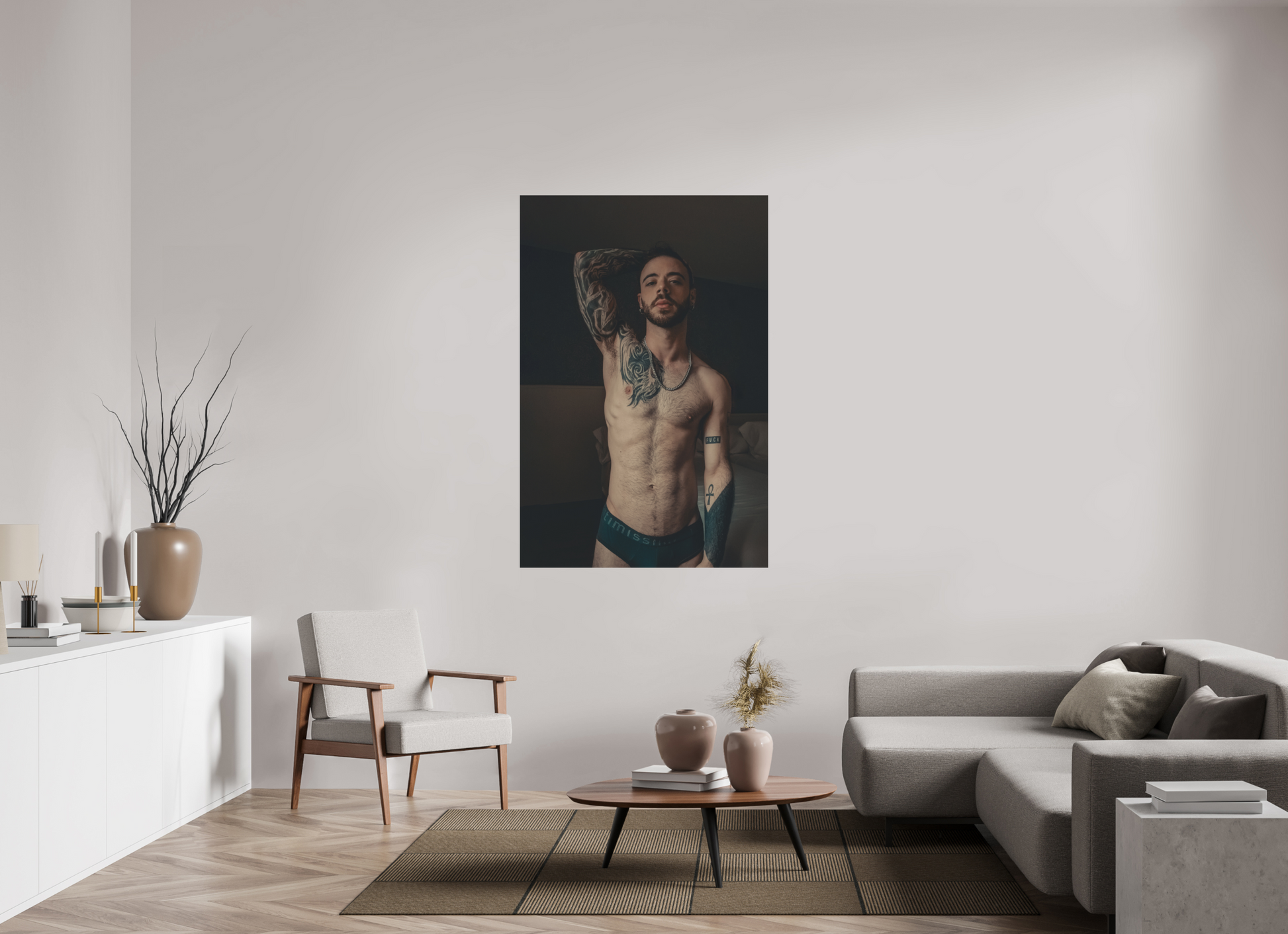 40 x 60″, Fuji Glossy Otter Bro - Fine Art Photography Print